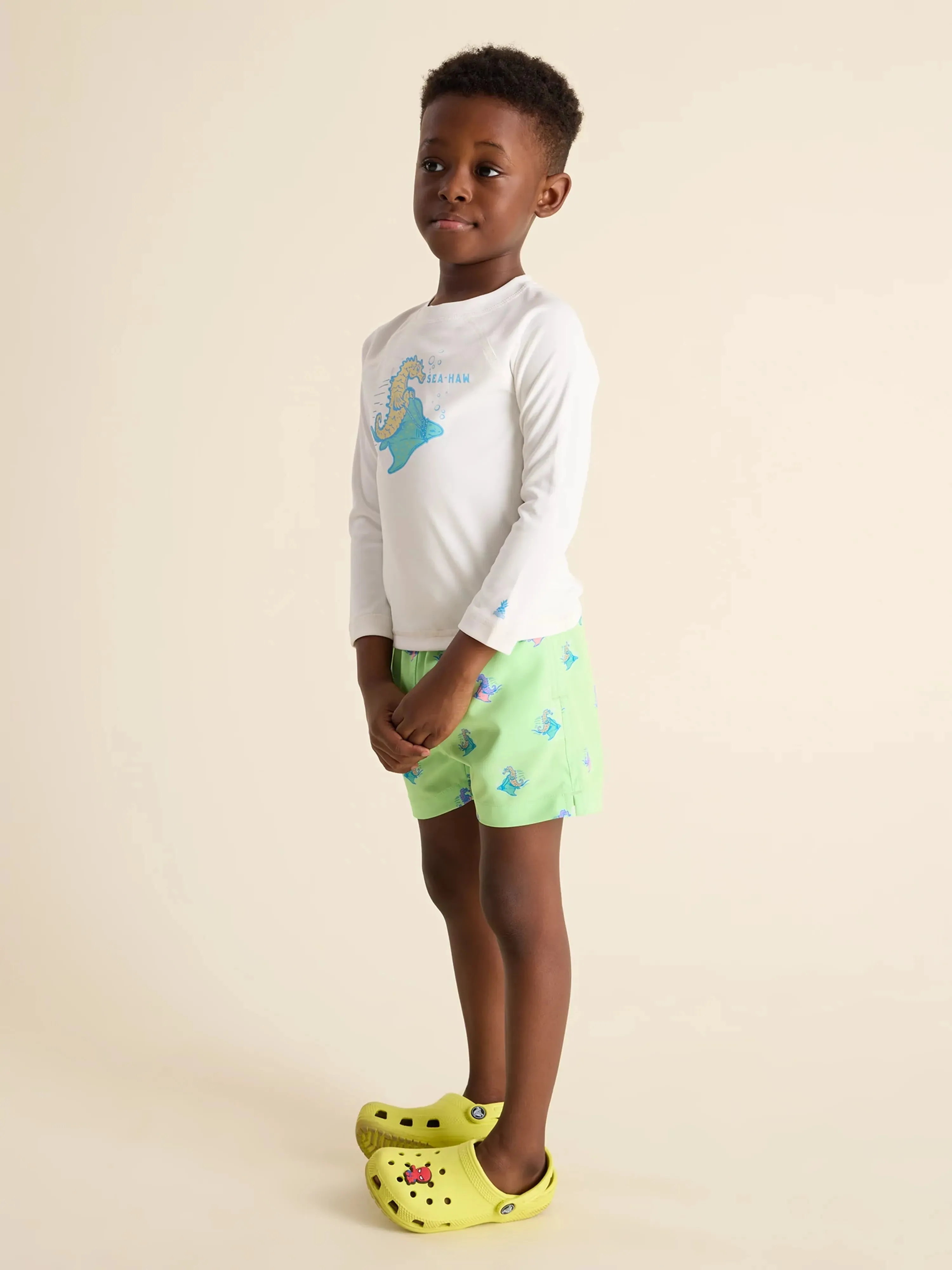 The Coastal Clad (Toddler Rashguard)