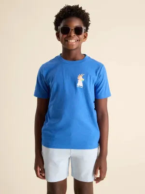 The Cool Rooster (Boys Non Pocket Graphic T-Shirt)