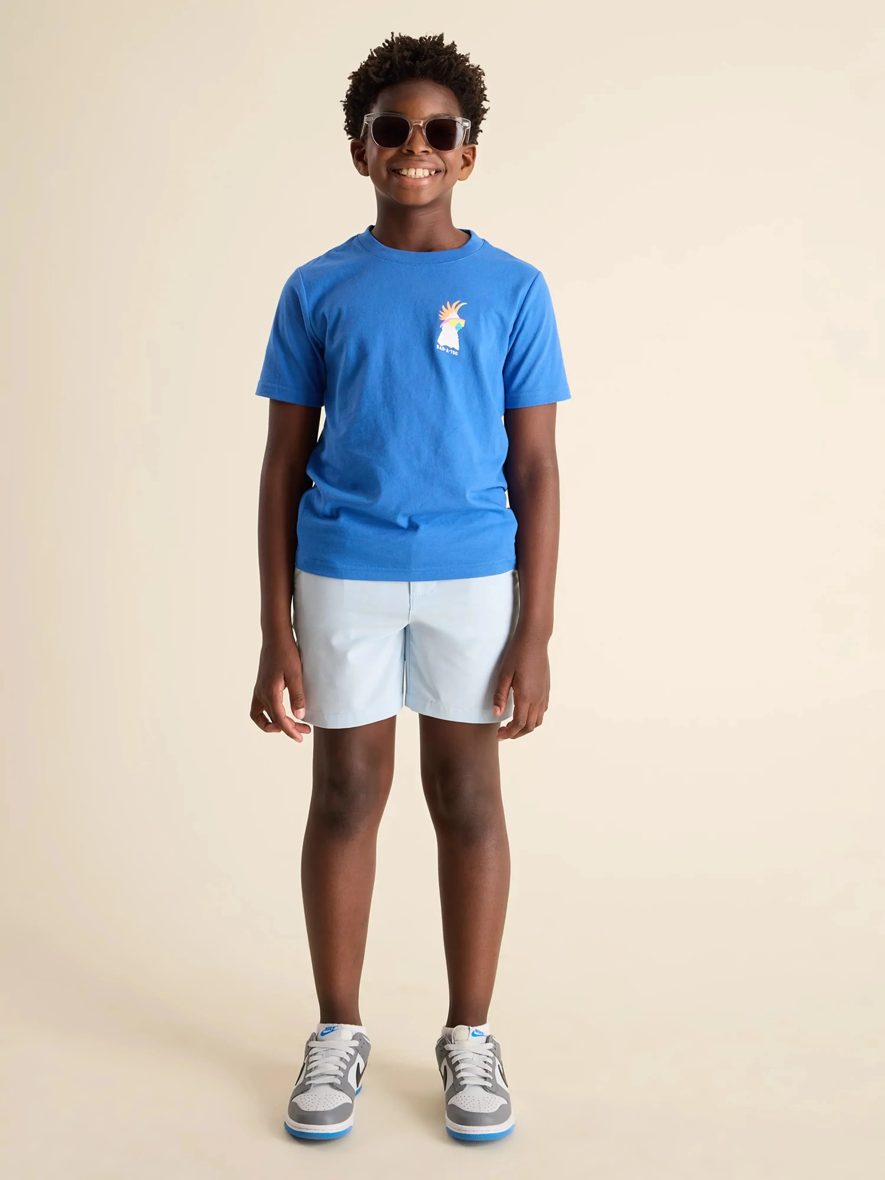 The Cool Rooster (Boys Non Pocket Graphic T-Shirt)