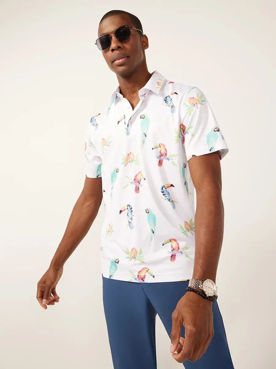 The Dude Where's Macaw (Performance Polo)