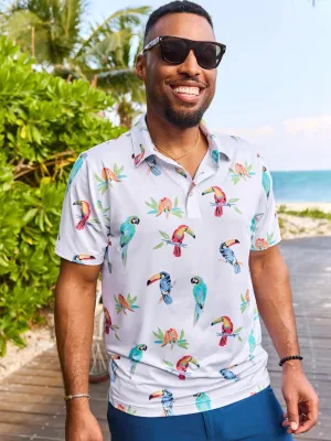 The Dude Where's Macaw (Performance Polo)