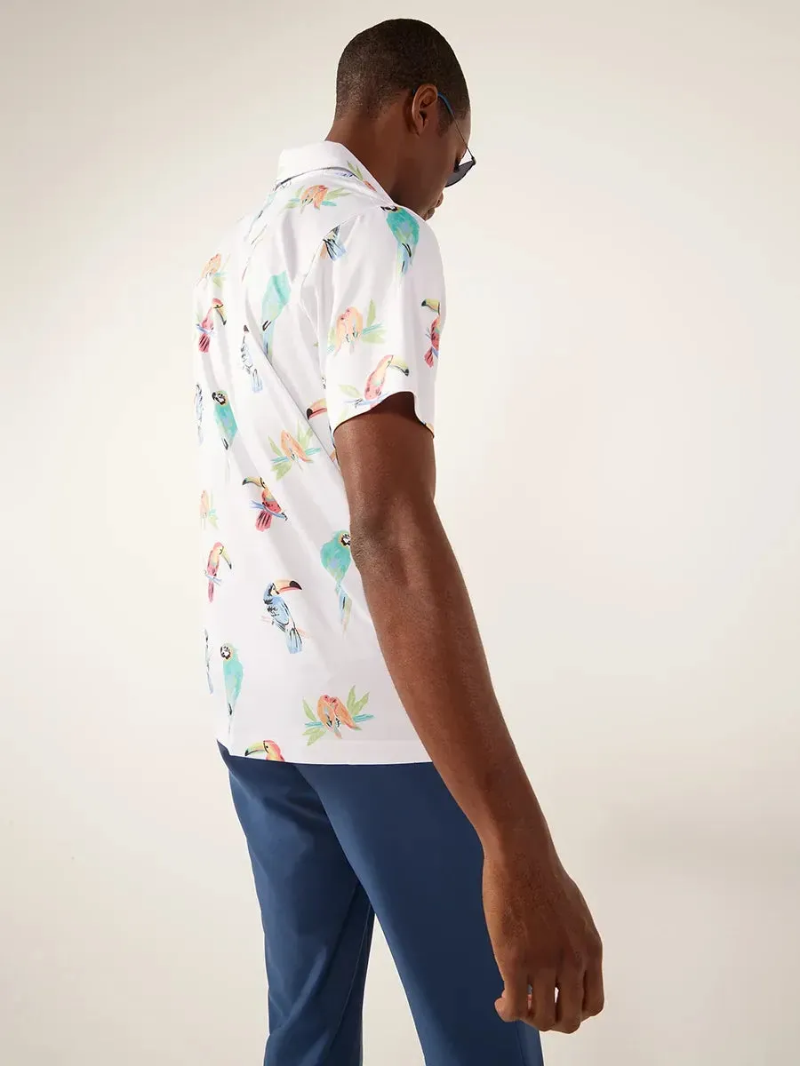 The Dude Where's Macaw (Performance Polo)