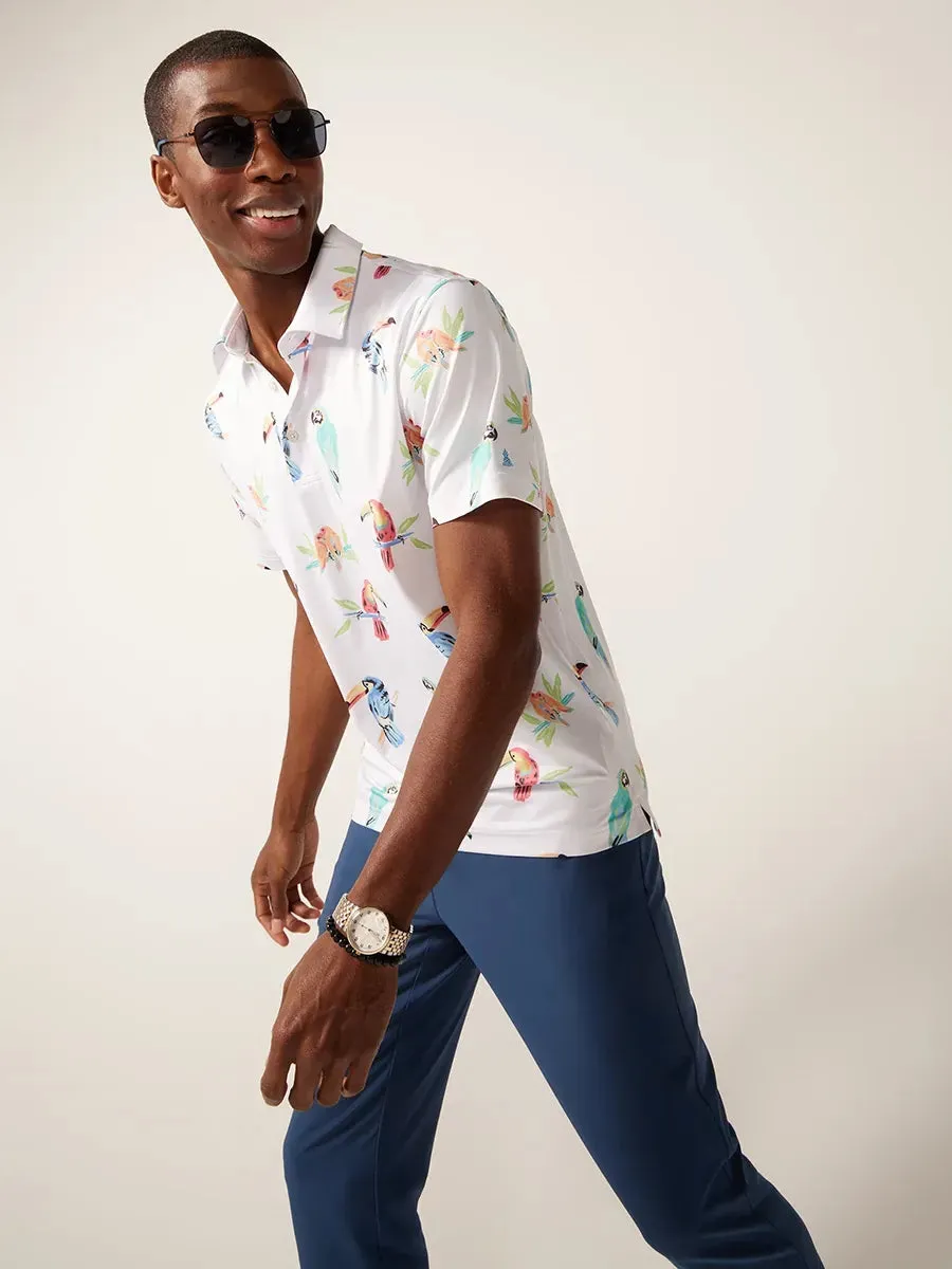 The Dude Where's Macaw (Performance Polo)