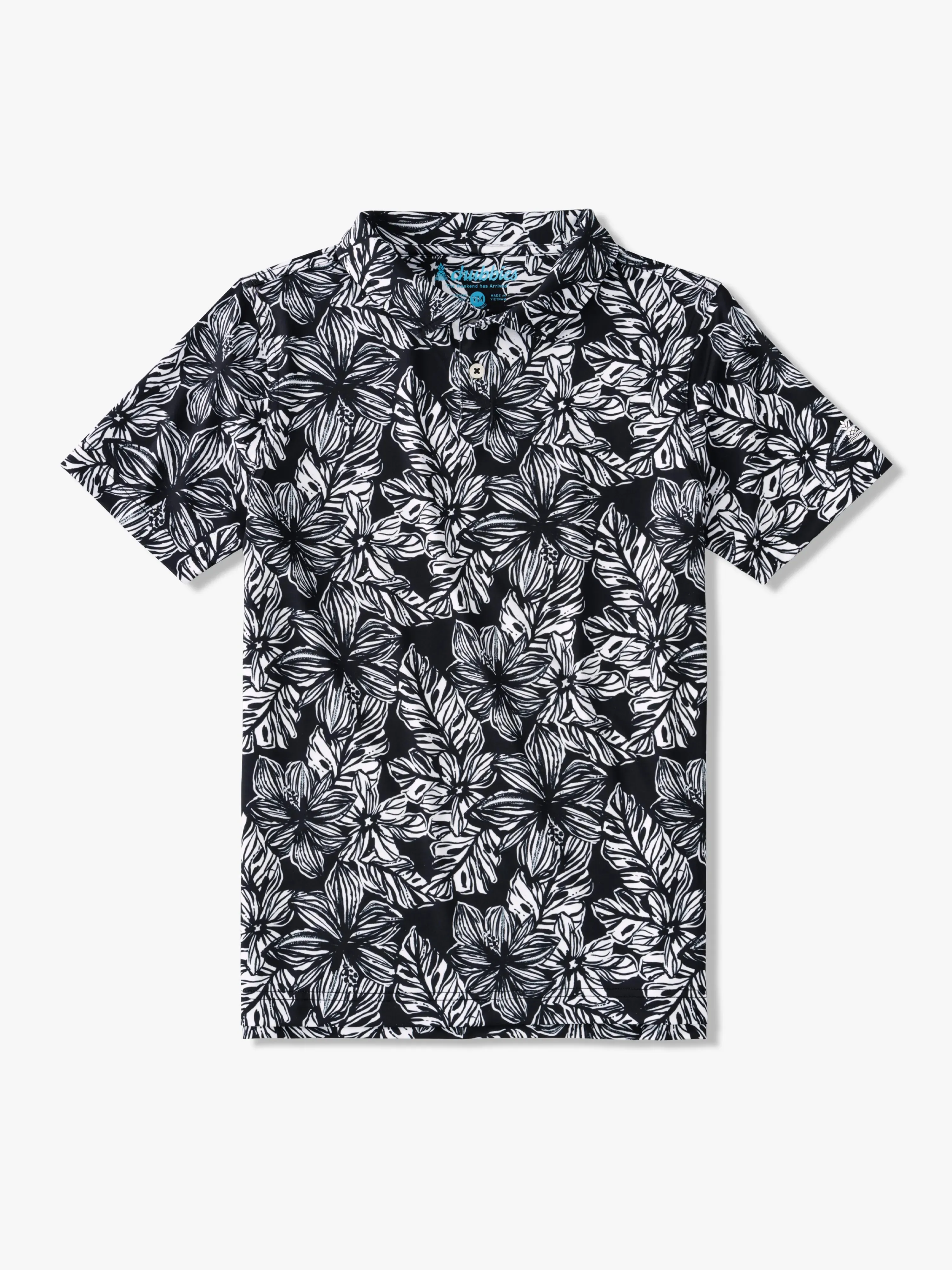 The Floral Estate (Boys Performance Polo)