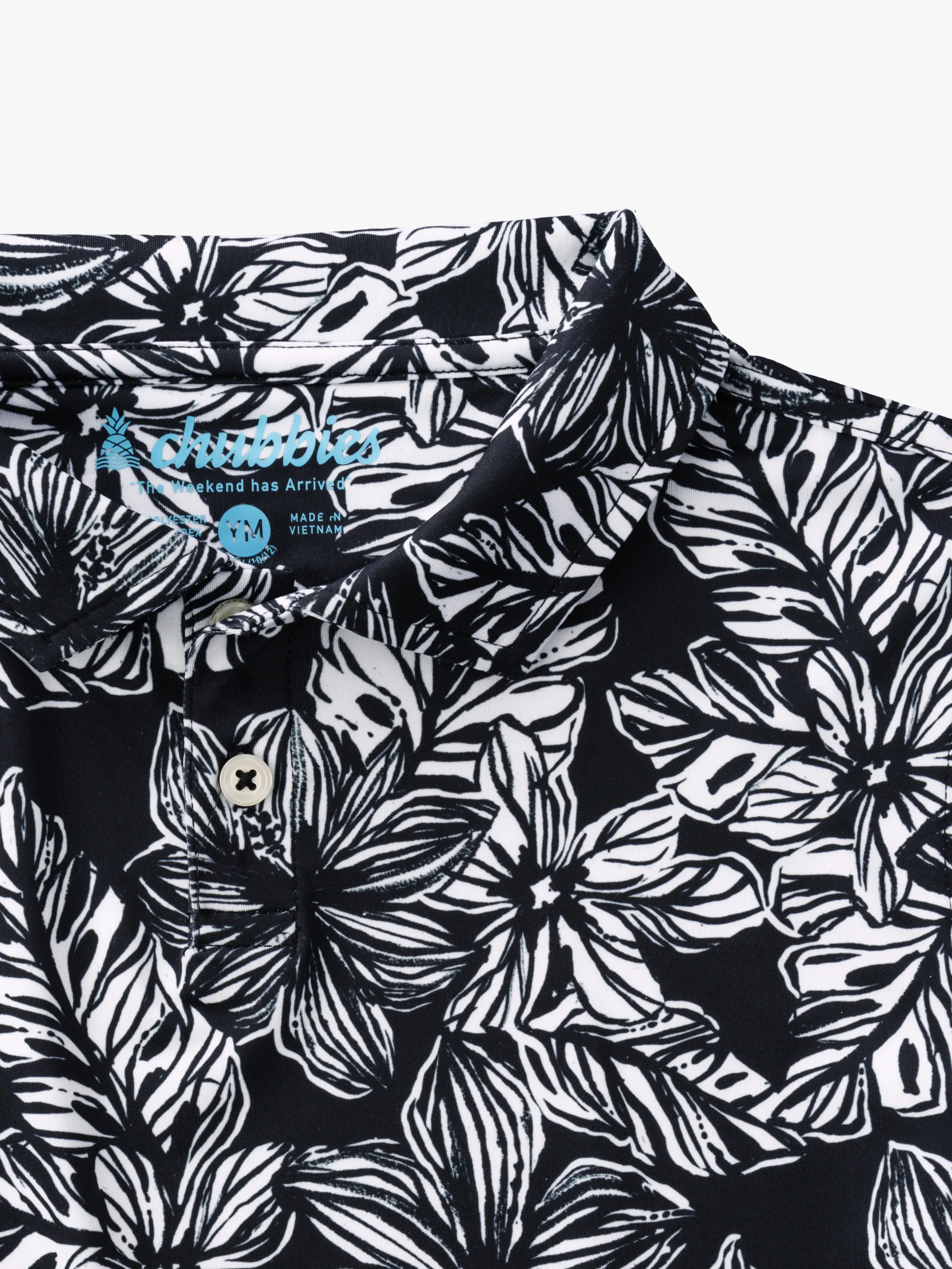 The Floral Estate (Boys Performance Polo)