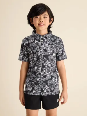 The Floral Estate (Boys Performance Polo)