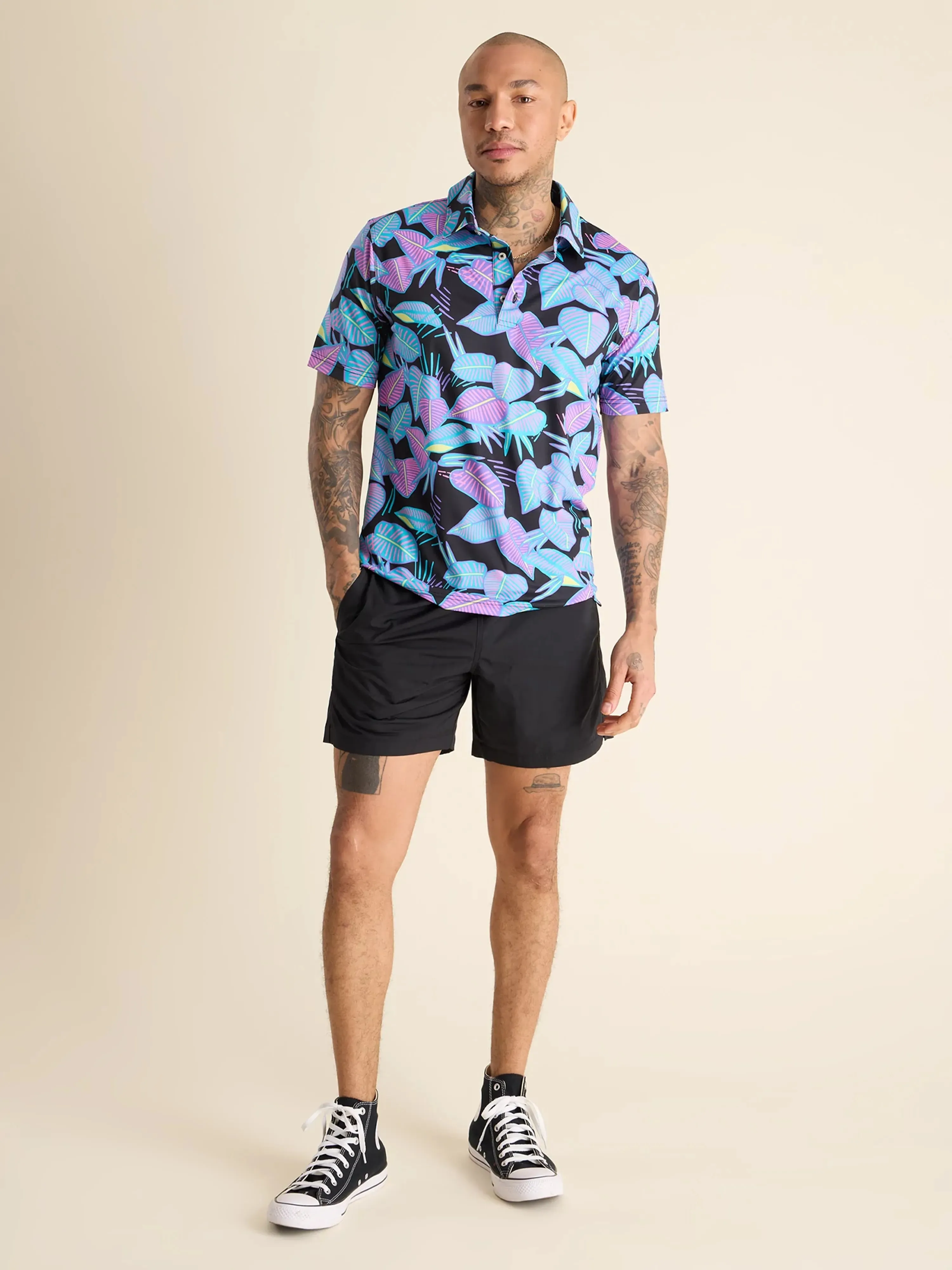 The Fluorescent Funk (Performance Polo)
