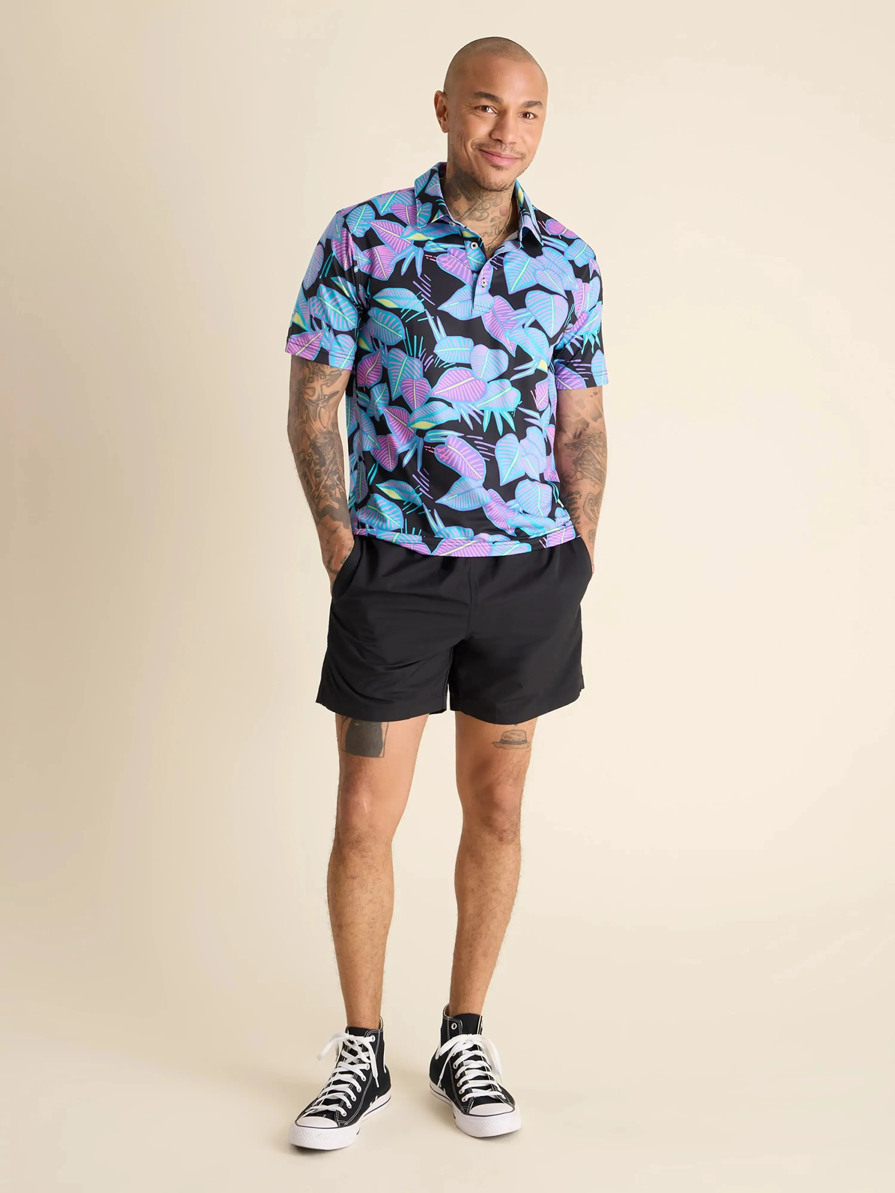 The Fluorescent Funk (Performance Polo)