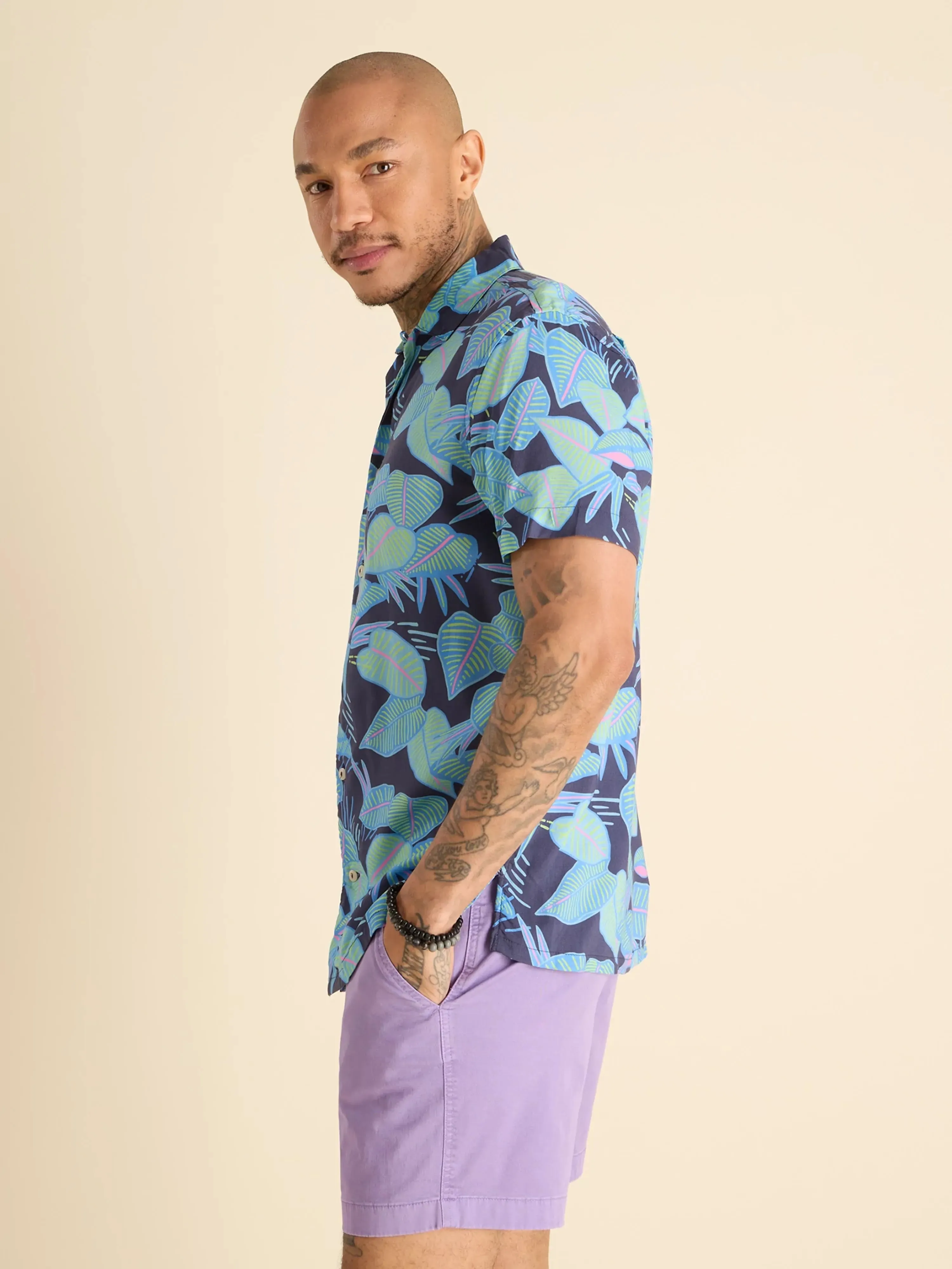 The Fluorescent Funks (Rayon Sunday Shirt)