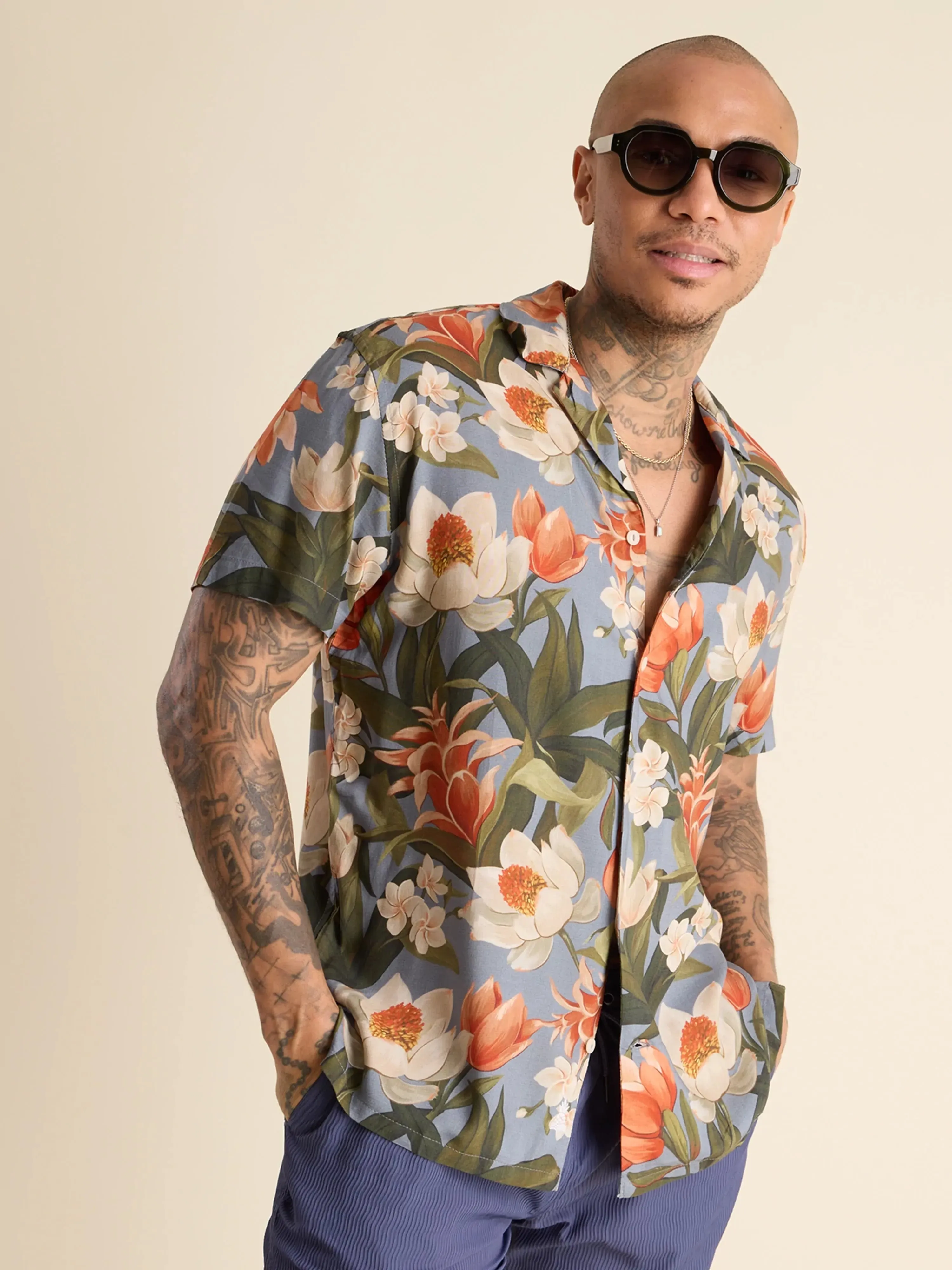 The Georgia's On My Mind (Rayon Sunday Shirt)