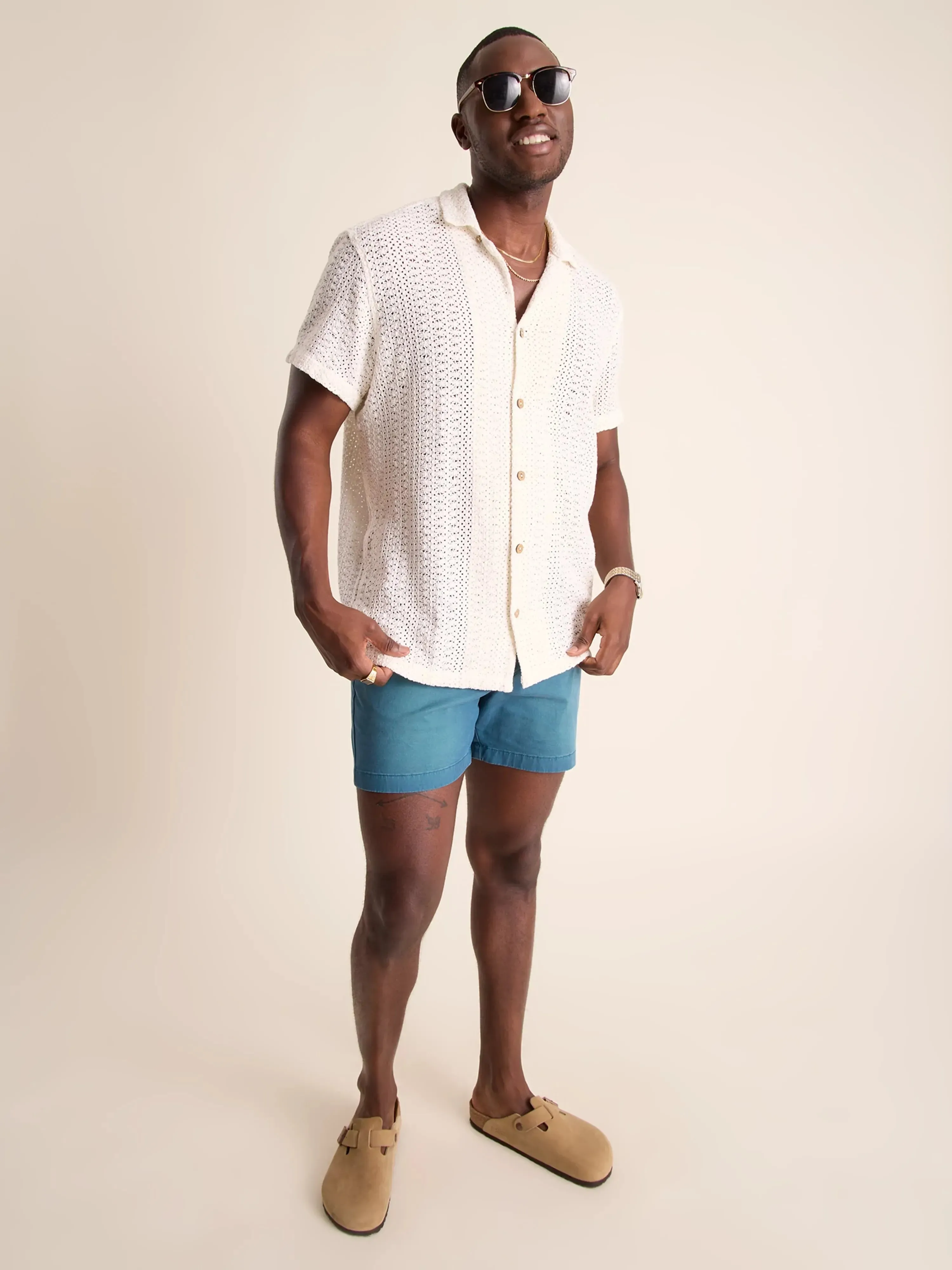 The Ivory Envy (Crochet Sunday Shirt)