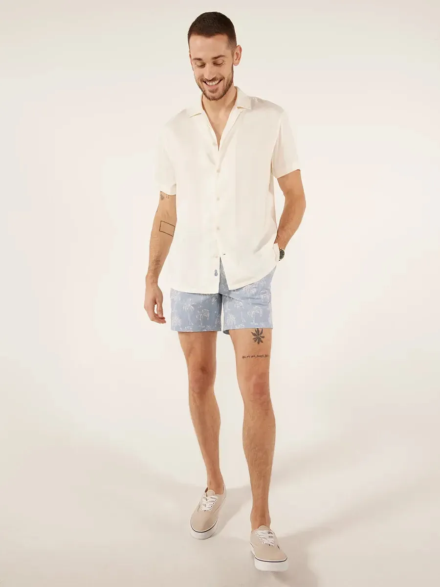 The Ivory Lotus (Rayon Sunday Shirt)
