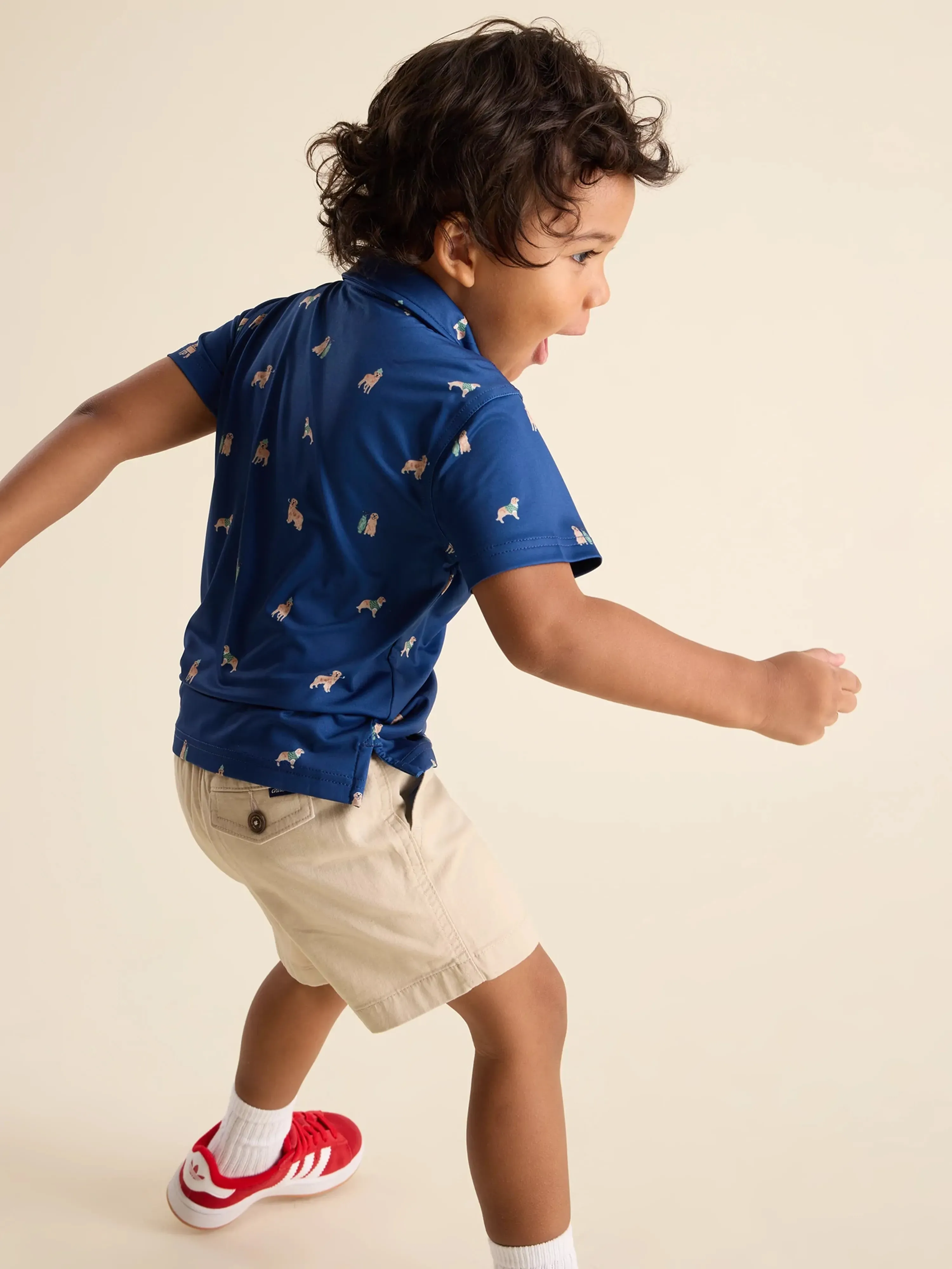 The Lil Barkin' Up the Wrong Tree (Toddler Performance Polo)