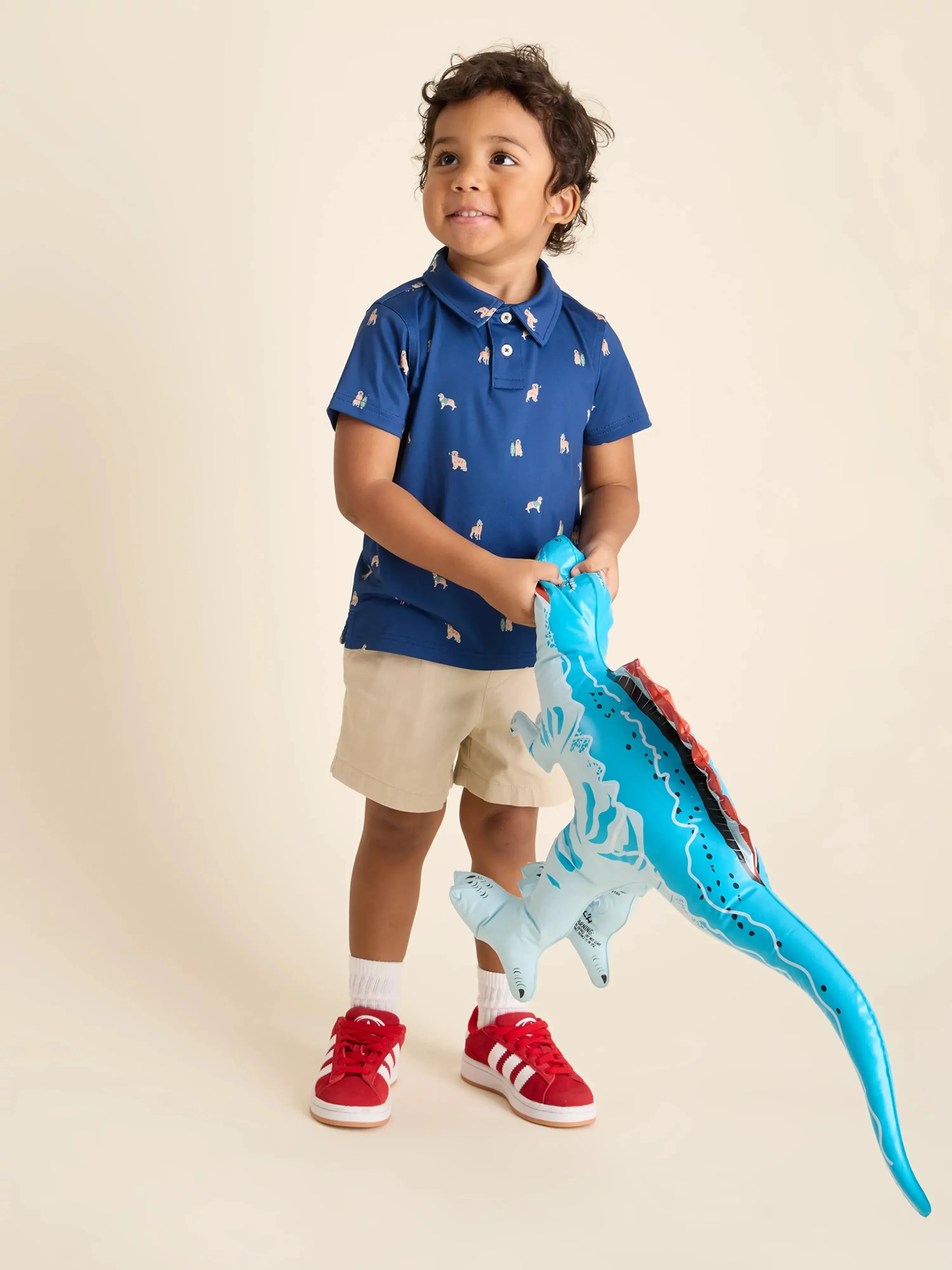 The Lil Barkin' Up the Wrong Tree (Toddler Performance Polo)