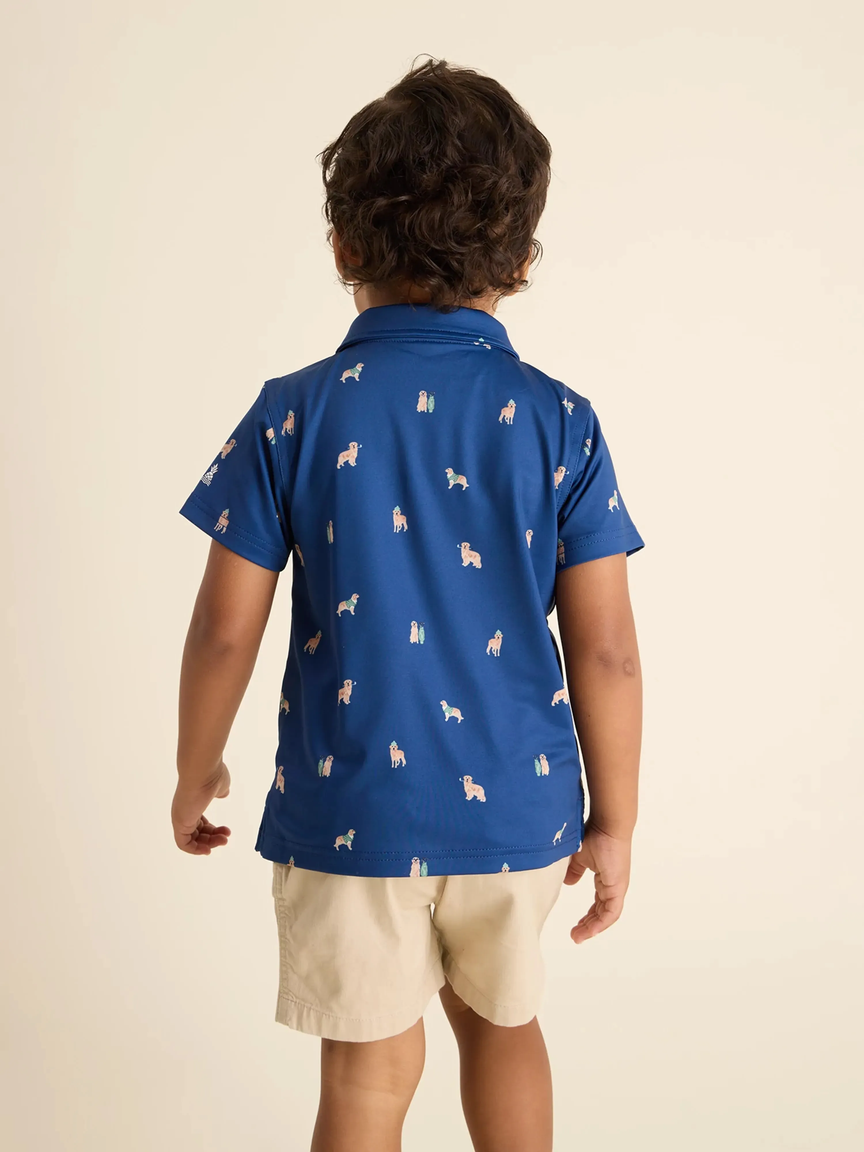 The Lil Barkin' Up the Wrong Tree (Toddler Performance Polo)