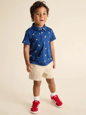 The Lil Barkin' Up the Wrong Tree (Toddler Performance Polo)