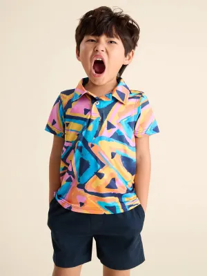 The Lil Exploding Nachos (Toddler Performance Polo)