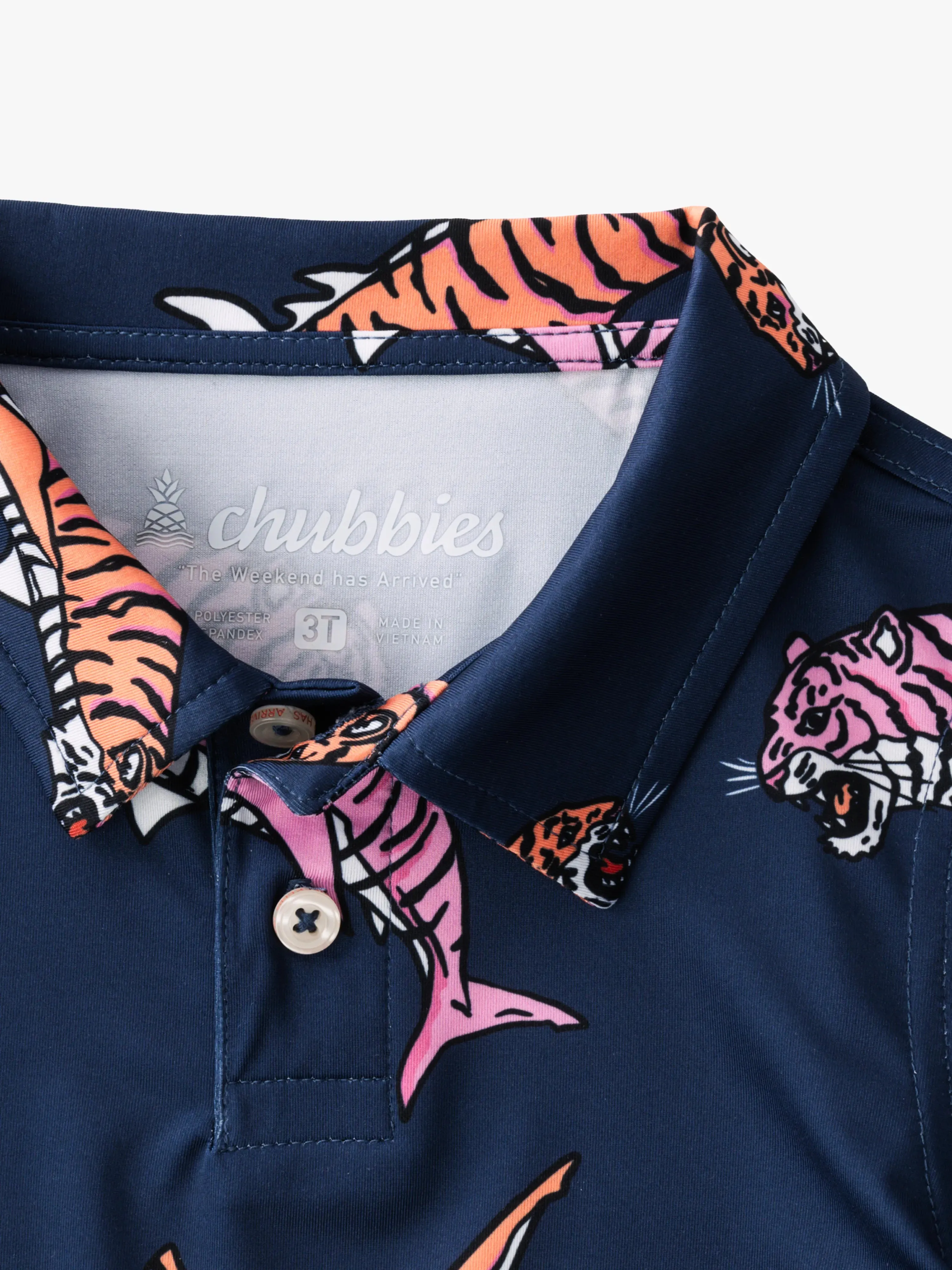 The Lil King of the Sea (Toddler Performance Polo)