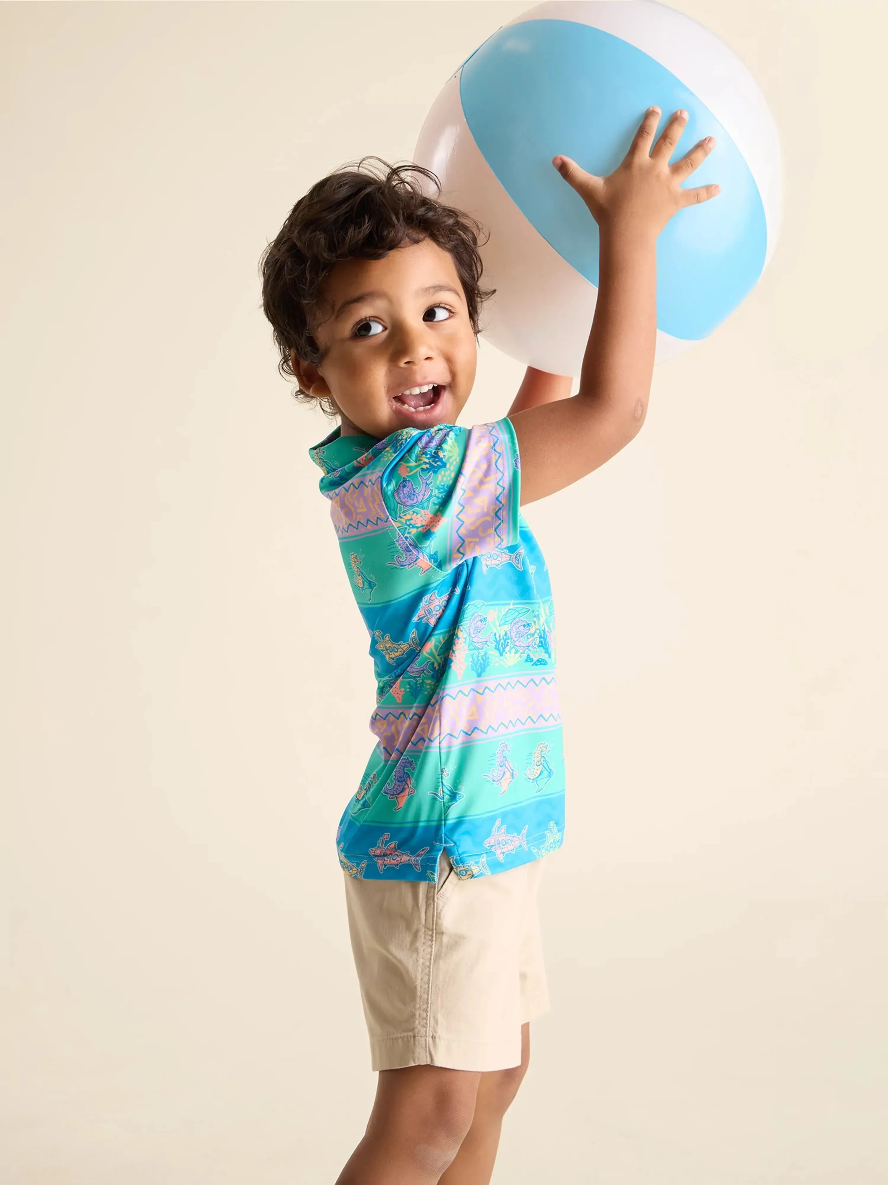 The Lil Neptune's Weekend Wear (Toddler Performance Polo)