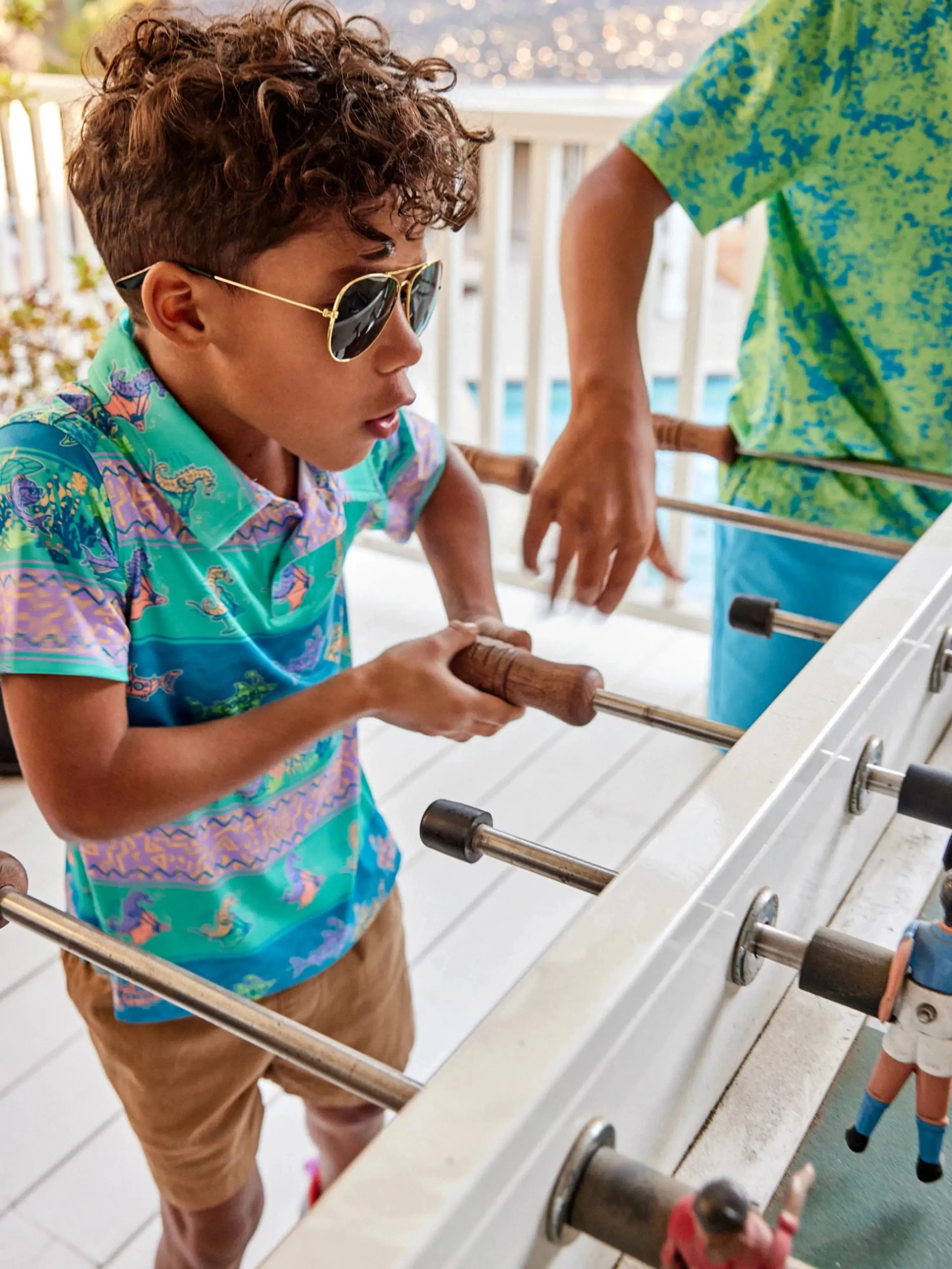 The Lil Neptune's Weekend Wear (Toddler Performance Polo)