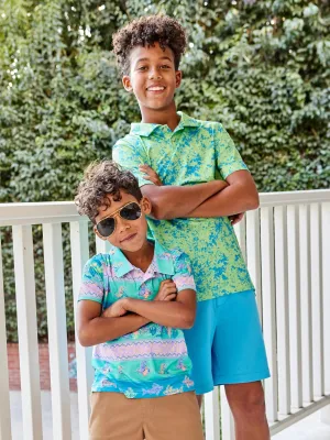 The Lil Neptune's Weekend Wear (Toddler Performance Polo)