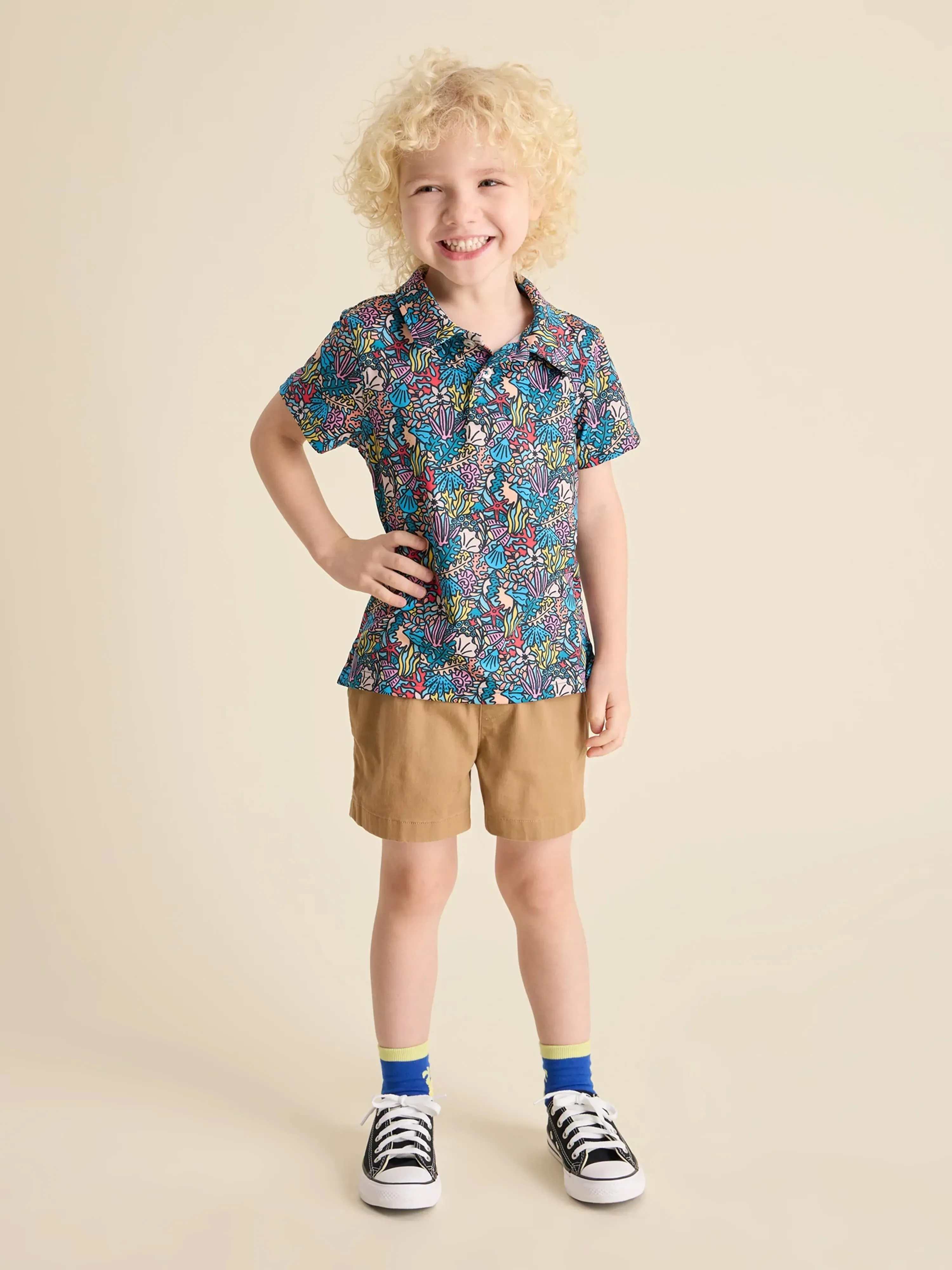 The Lil Reef Explorer (Toddler Performance Polo)