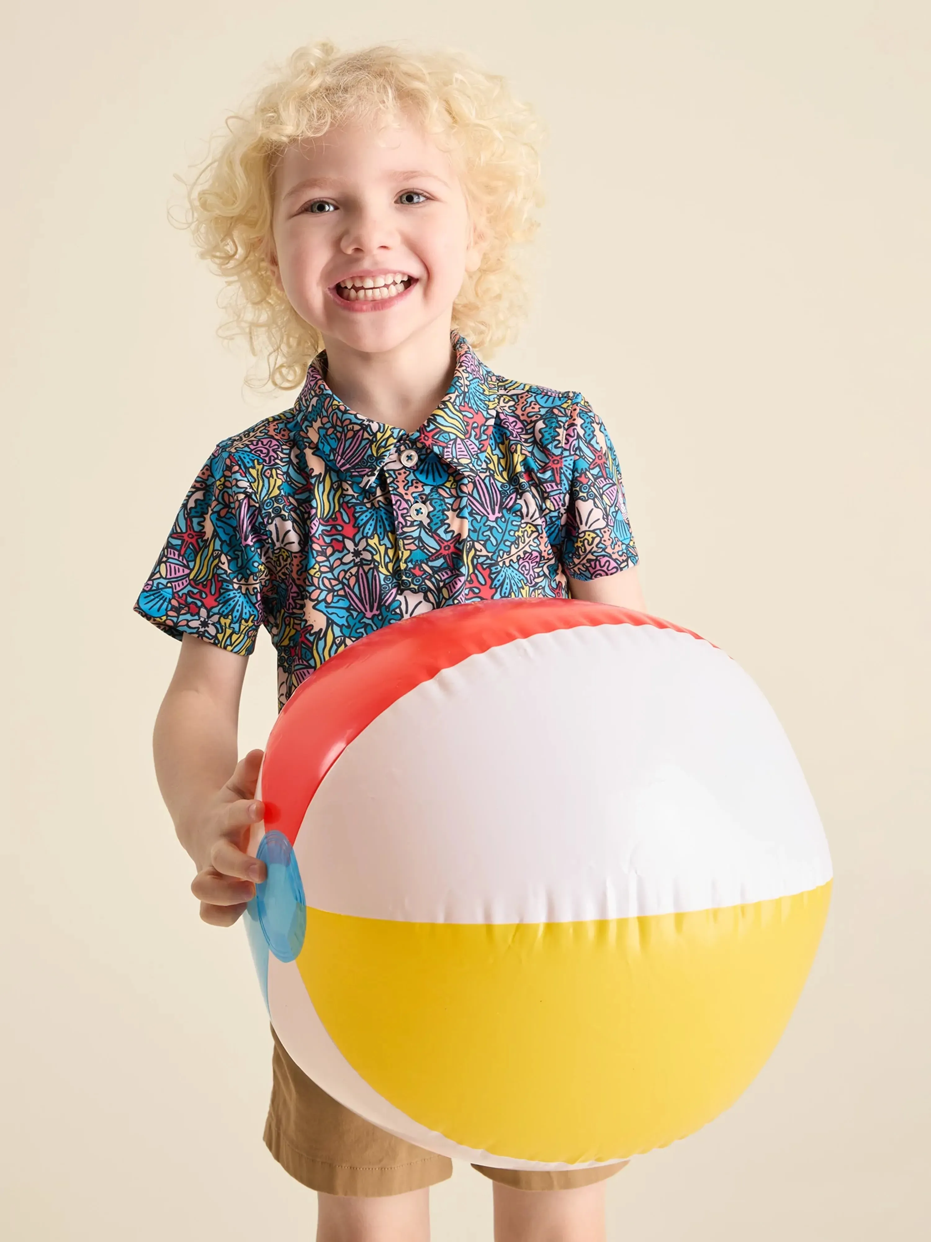 The Lil Reef Explorer (Toddler Performance Polo)
