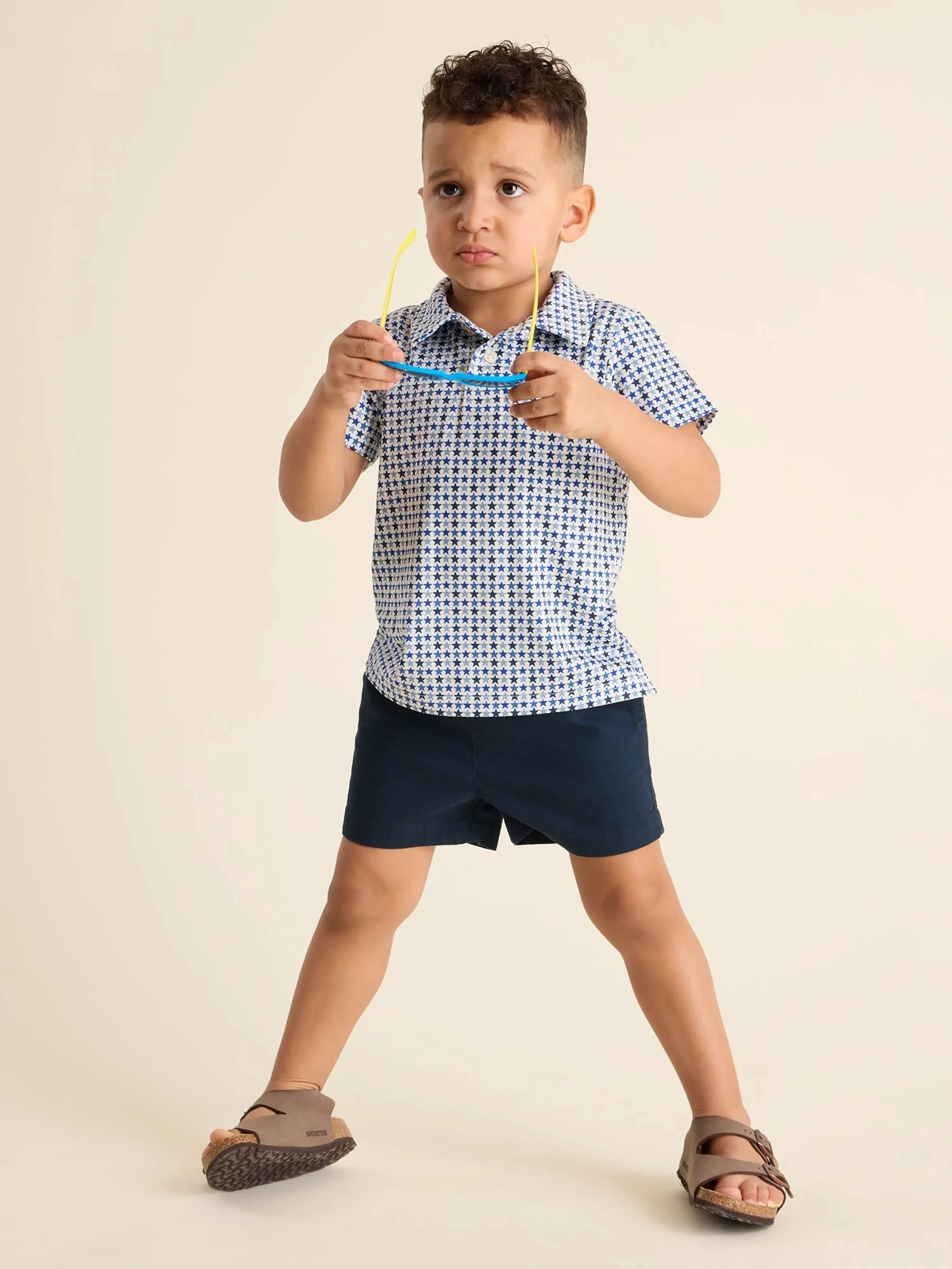 The Lil Star Boy (Toddler Performance Polo)