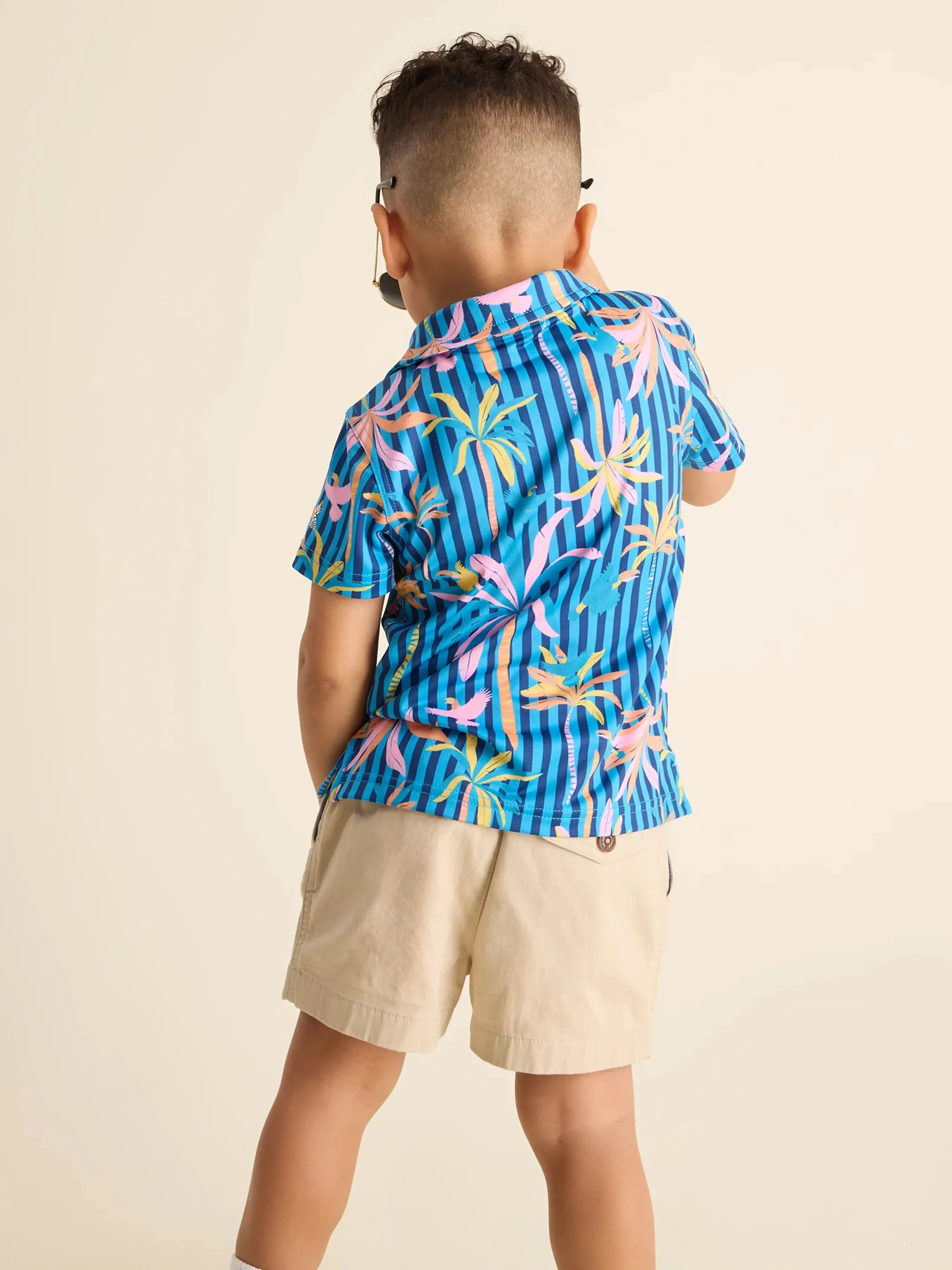 The Lil Wild Blue (Toddler Performance Polo)