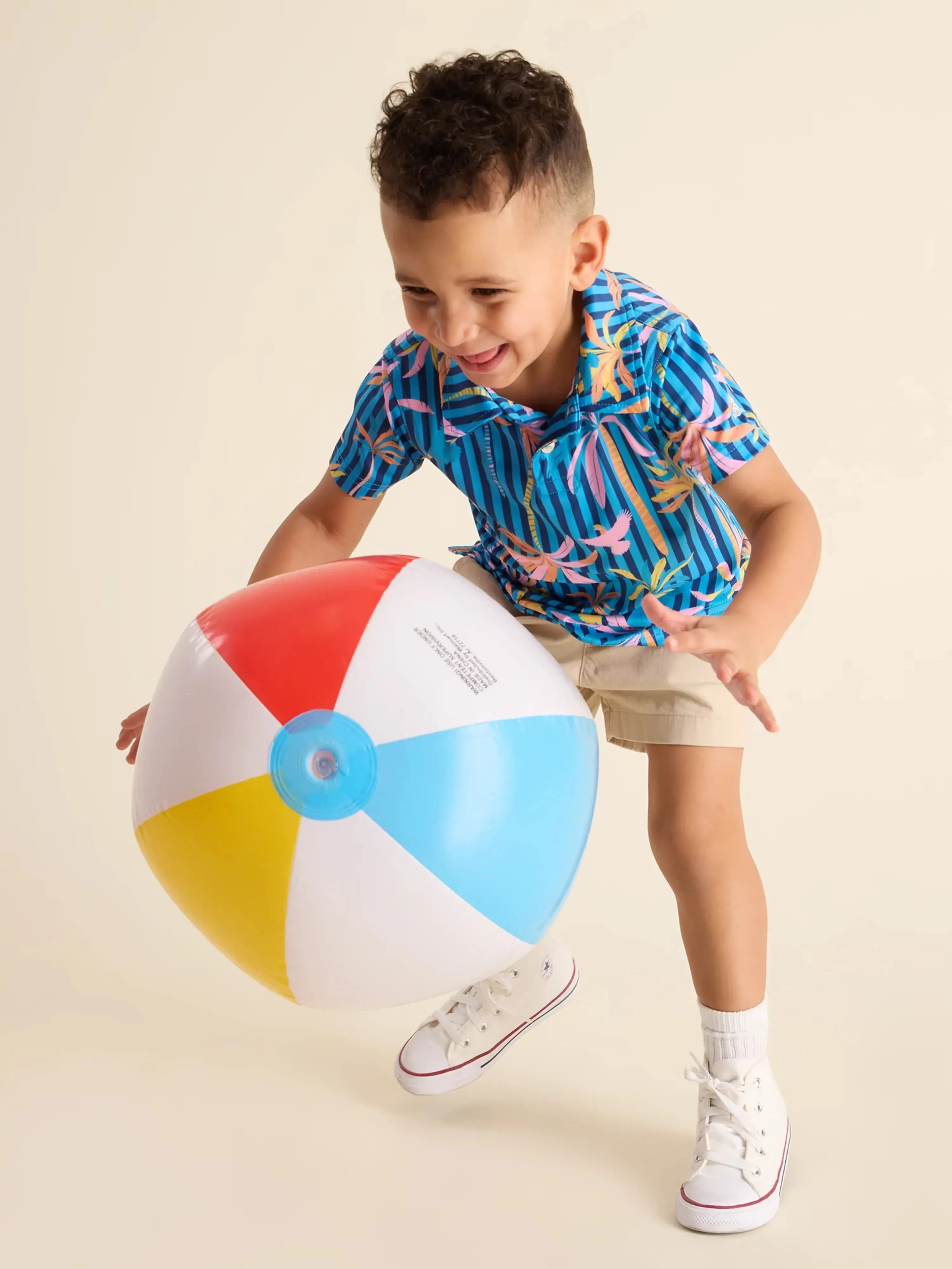 The Lil Wild Blue (Toddler Performance Polo)