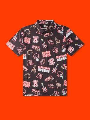 The Neon Browns (NFL Performance Polo)
