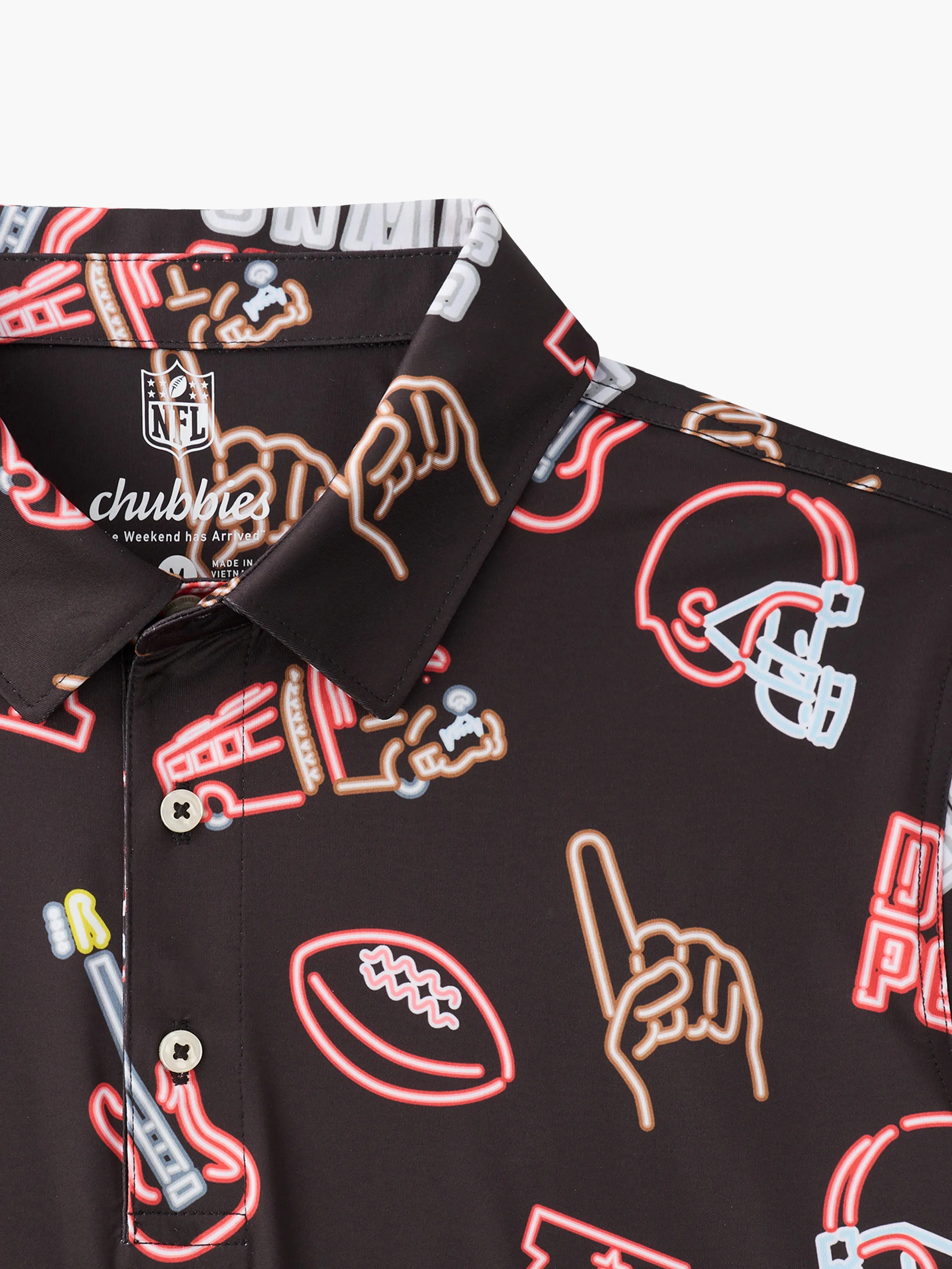 The Neon Browns (NFL Performance Polo)