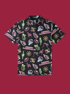 The Neon Cardinals (NFL Performance Polo)