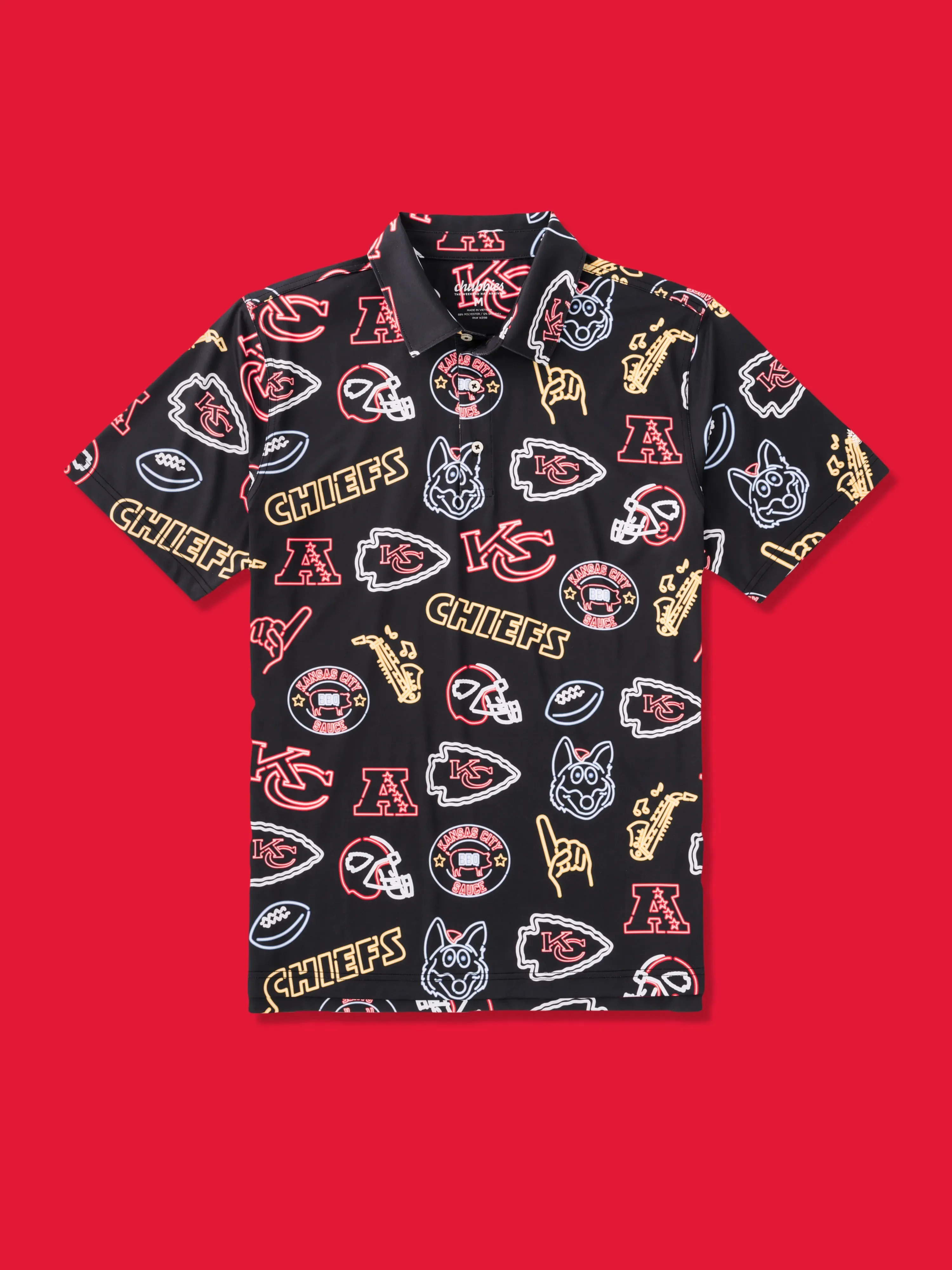 The Neon Chiefs (NFL Performance Polo)