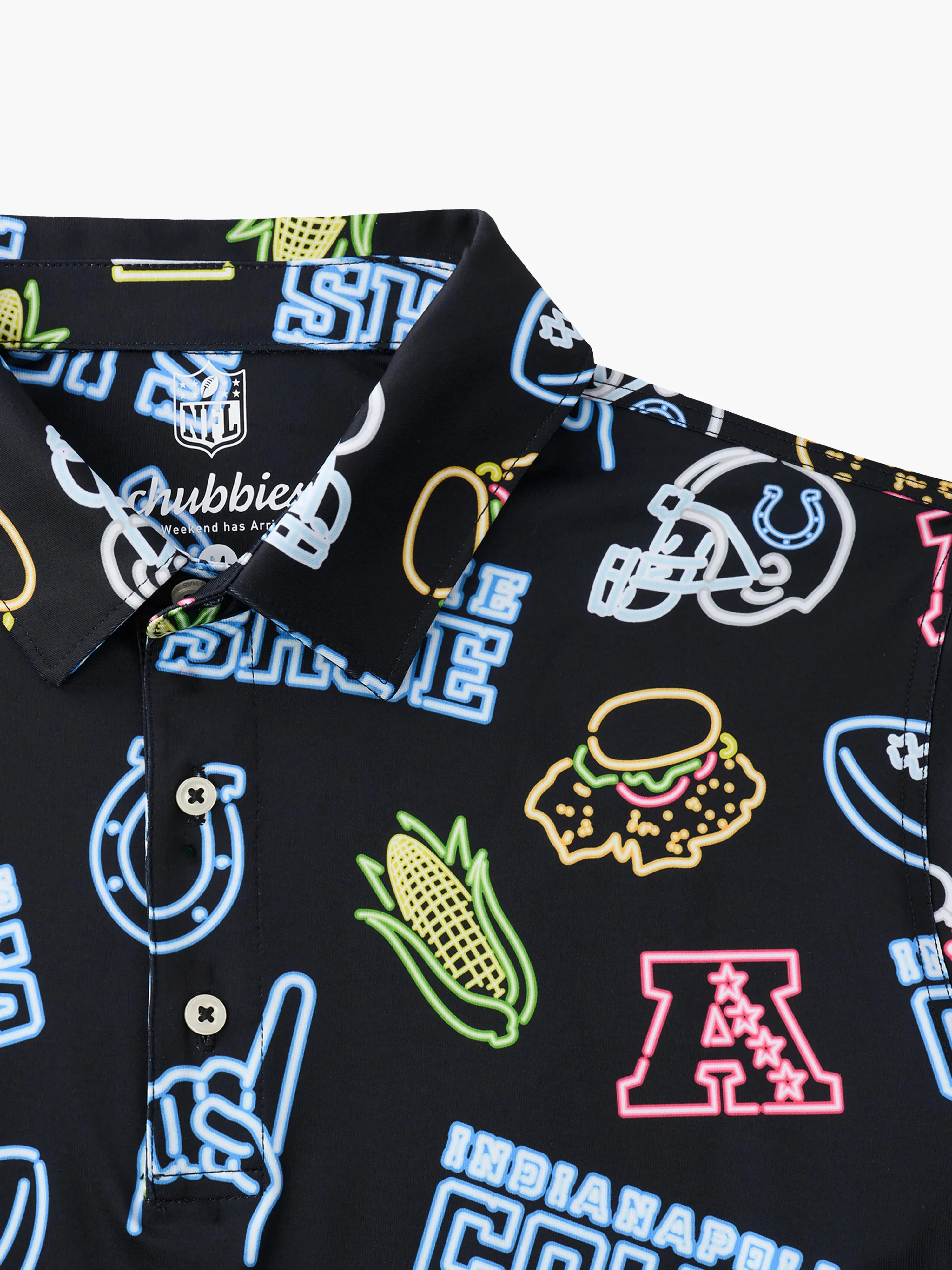 The Neon Colts (NFL Performance Polo)