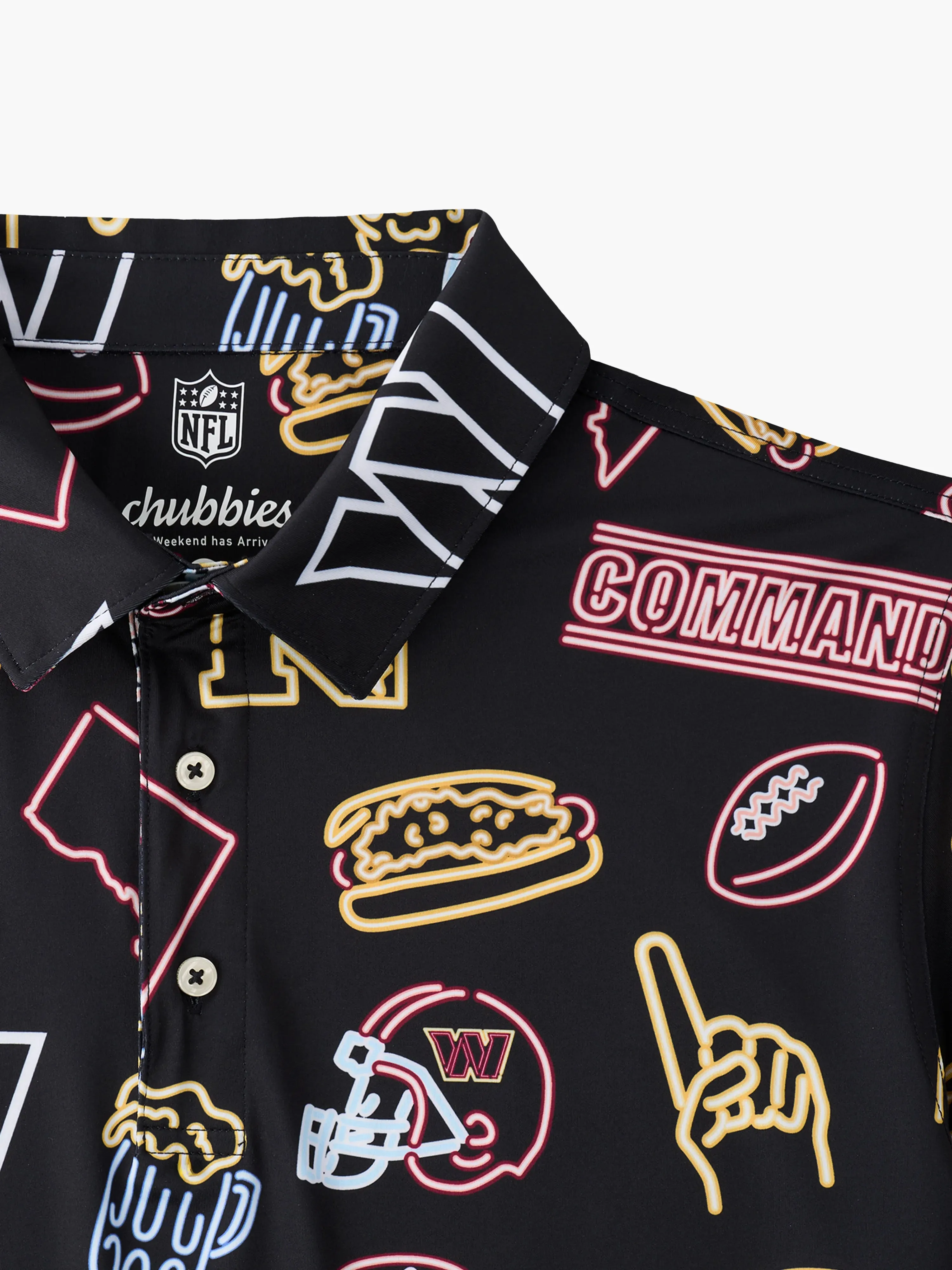 The Neon Commanders (NFL Performance Polo)