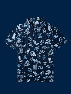 The Neon Cowboys (NFL Boys Performance Polo)