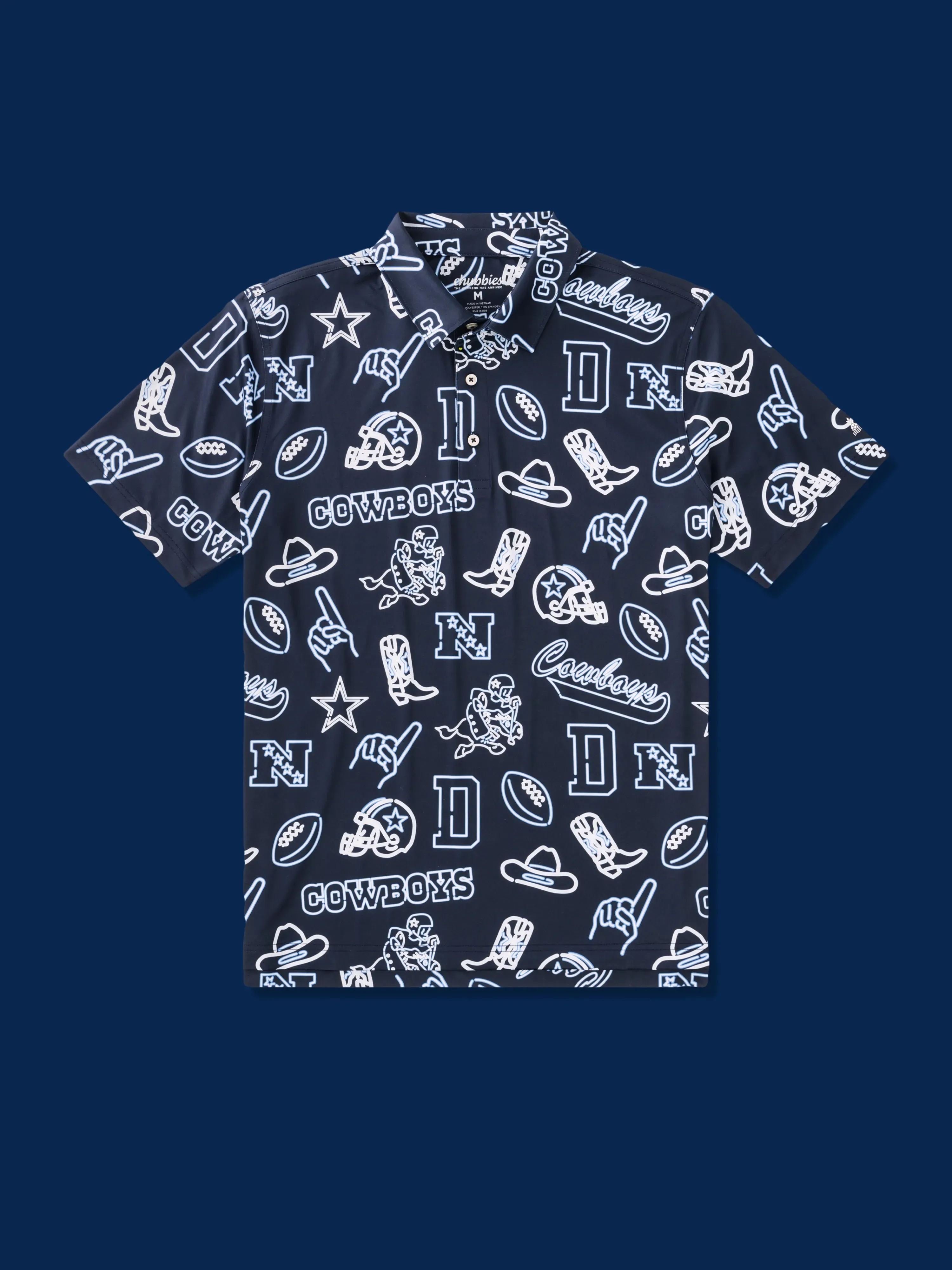 The Neon Cowboys (NFL Performance Polo)