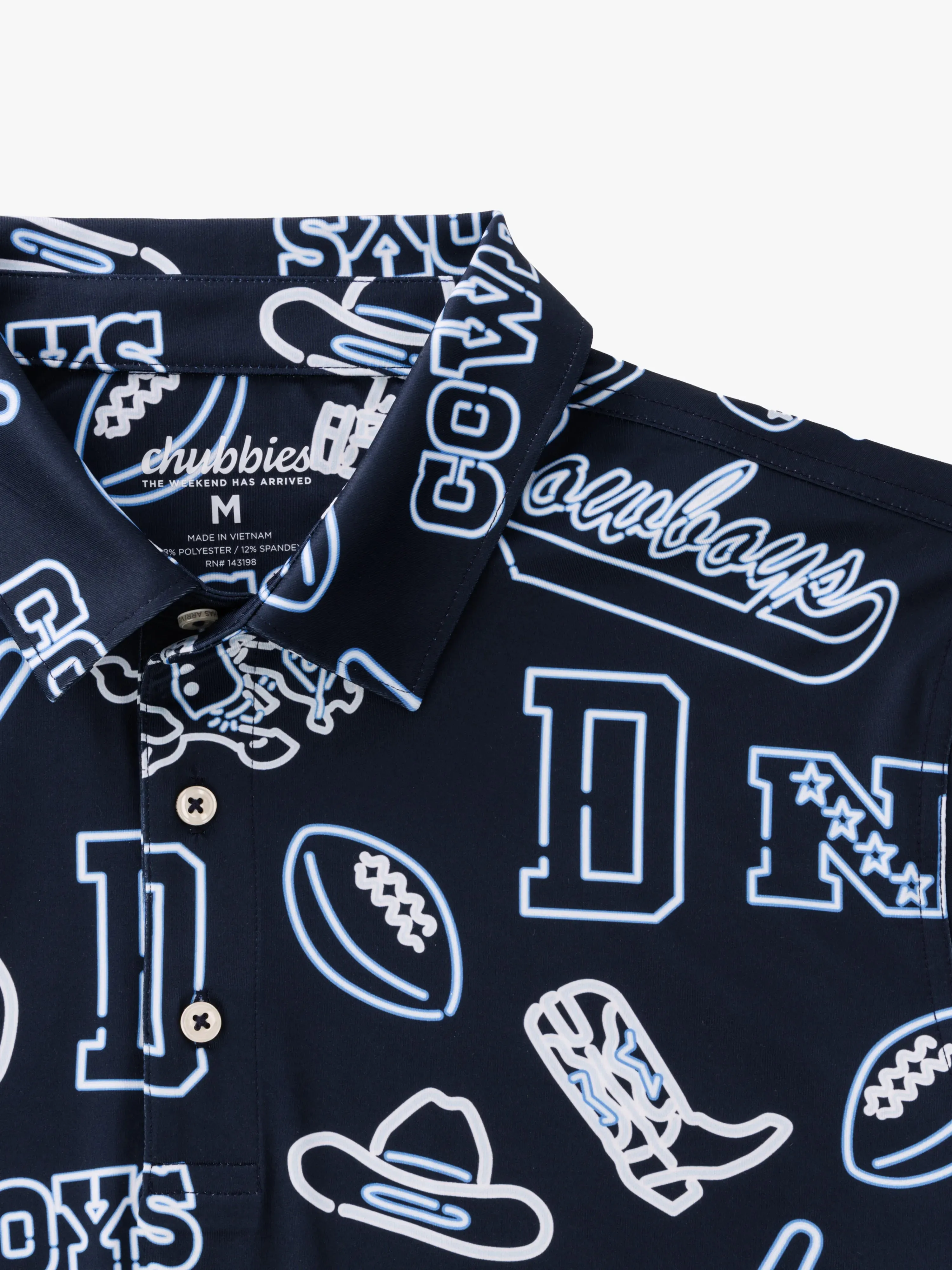 The Neon Cowboys (NFL Performance Polo)