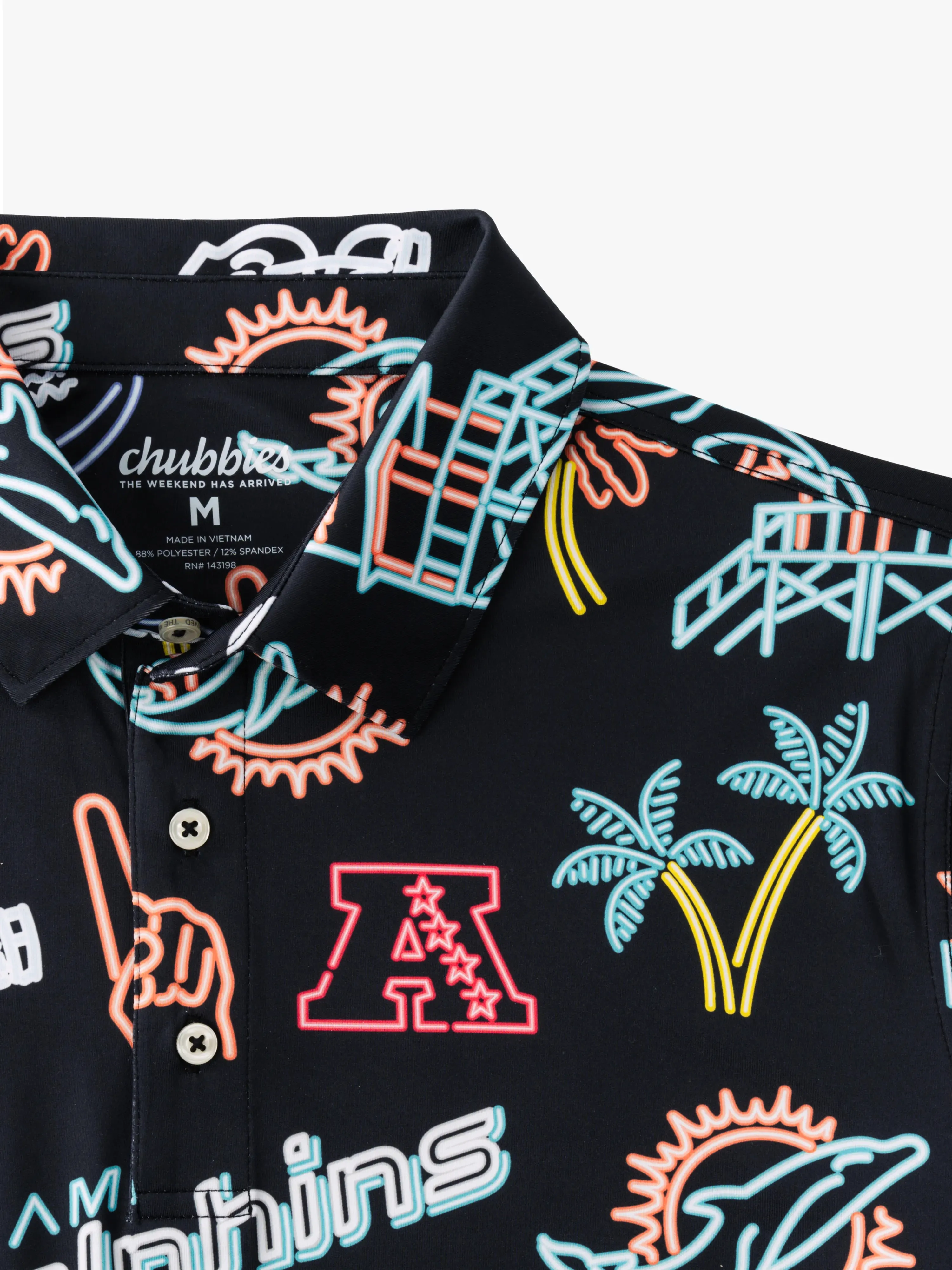 The Neon Dolphins (NFL Performance Polo)