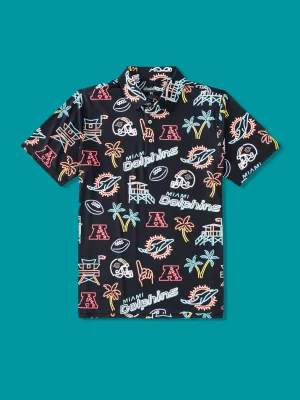 The Neon Dolphins (NFL Performance Polo)