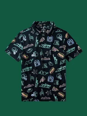 The Neon Jets (NFL Boys Performance Polo)