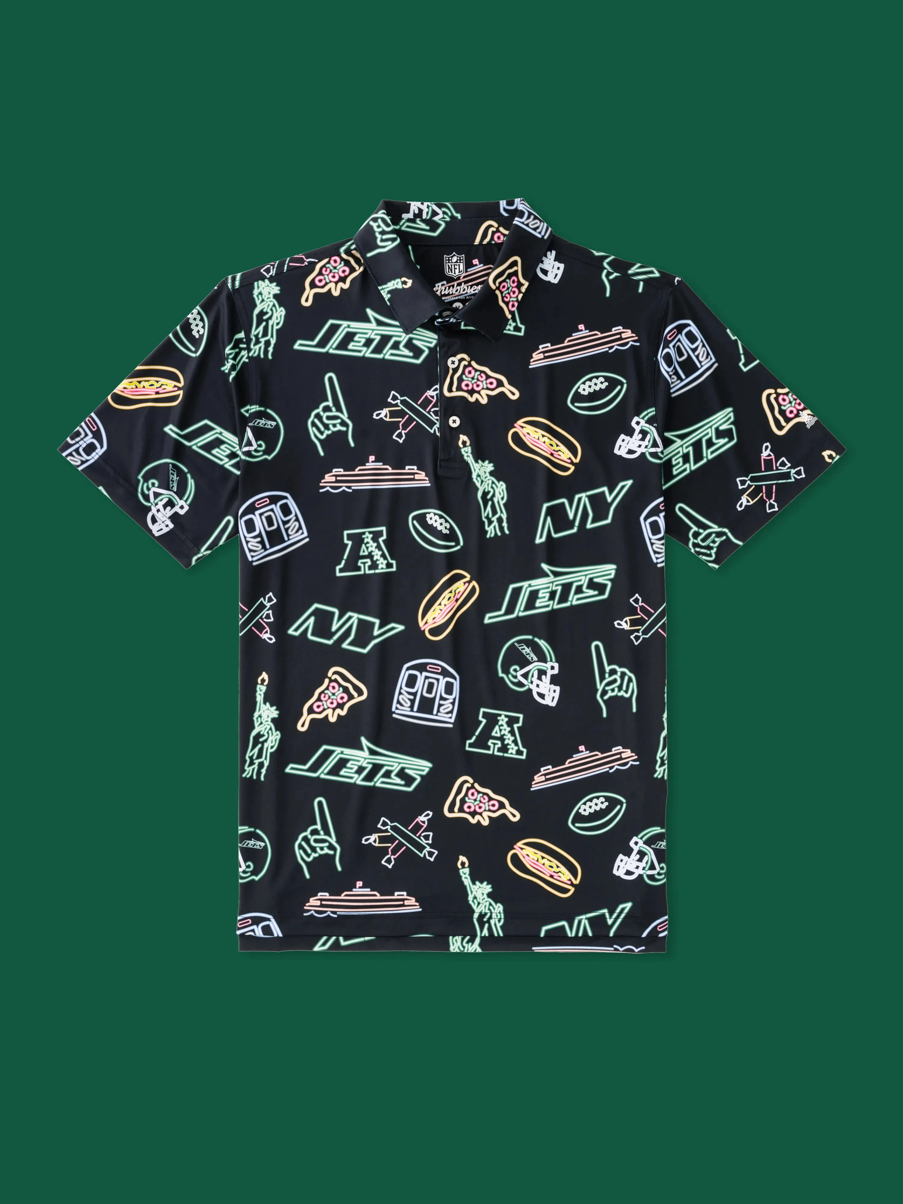 The Neon Jets (NFL Performance Polo)