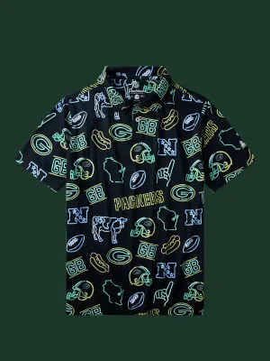 The Neon Packers (NFL Boys Performance Polo)