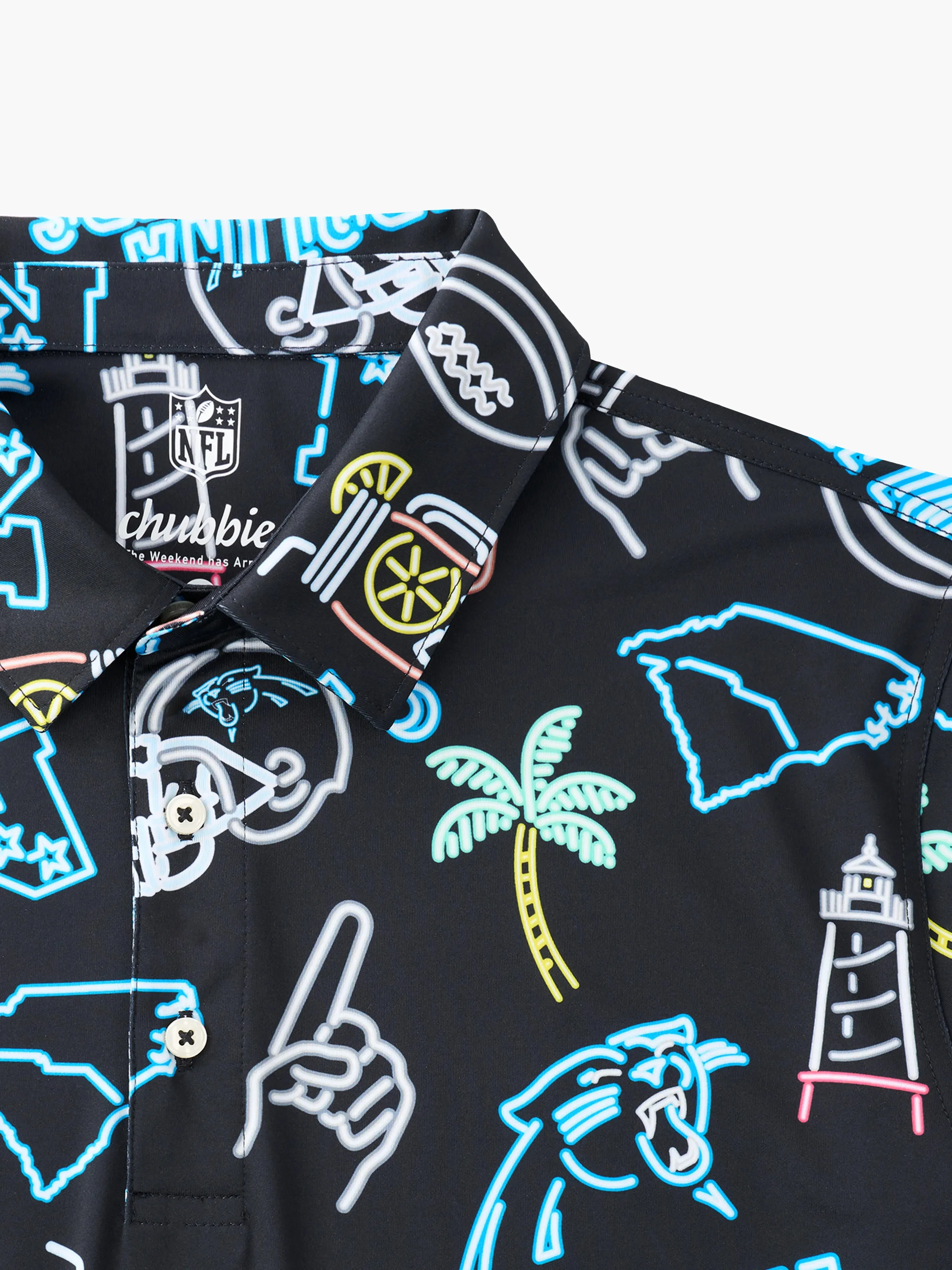 The Neon Panthers (NFL Performance Polo)