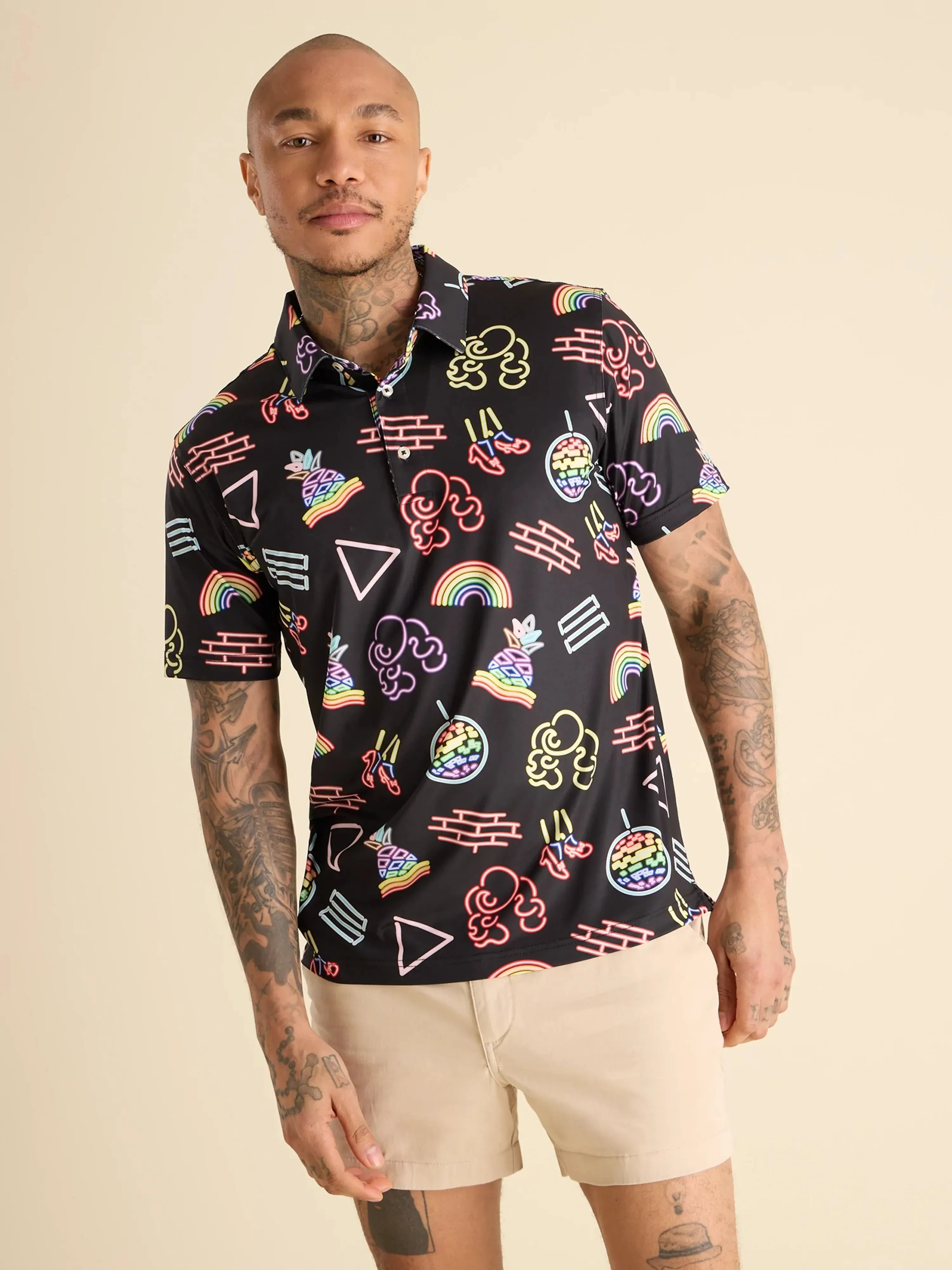 The Neon Pride (Performance Polo)