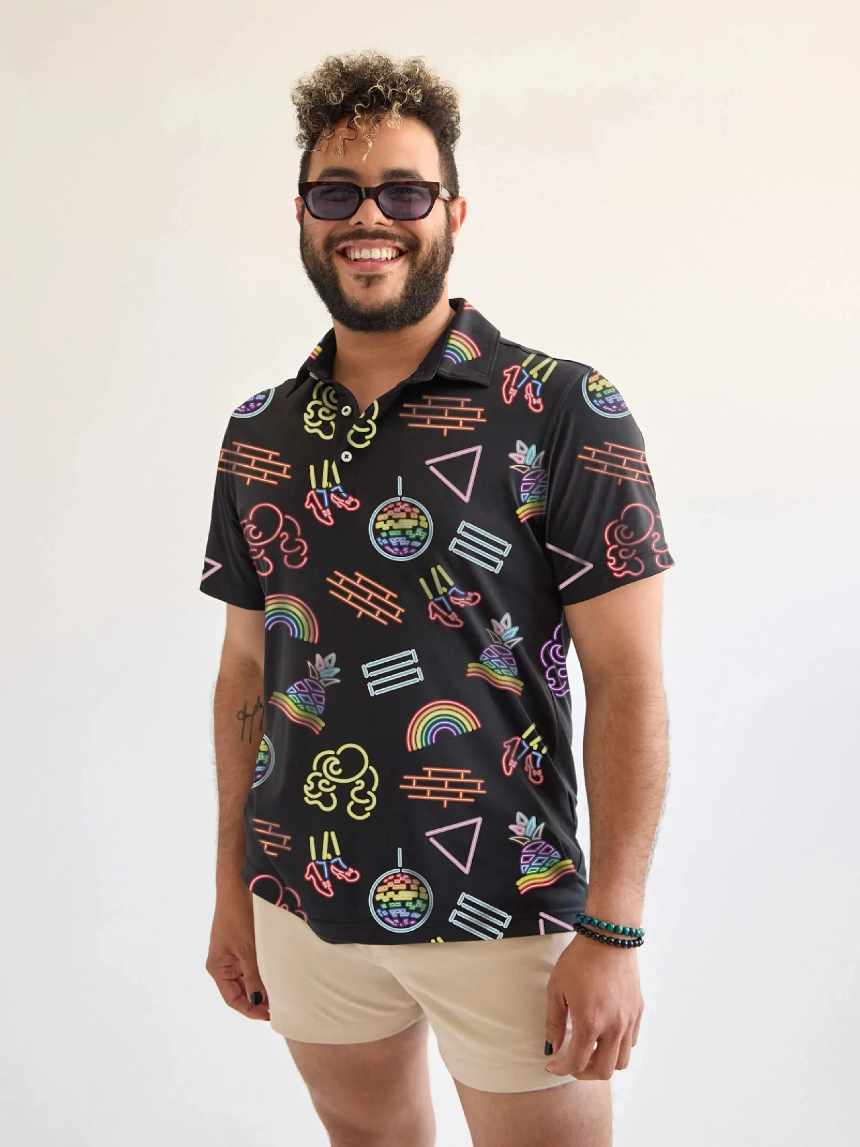 The Neon Pride (Performance Polo)