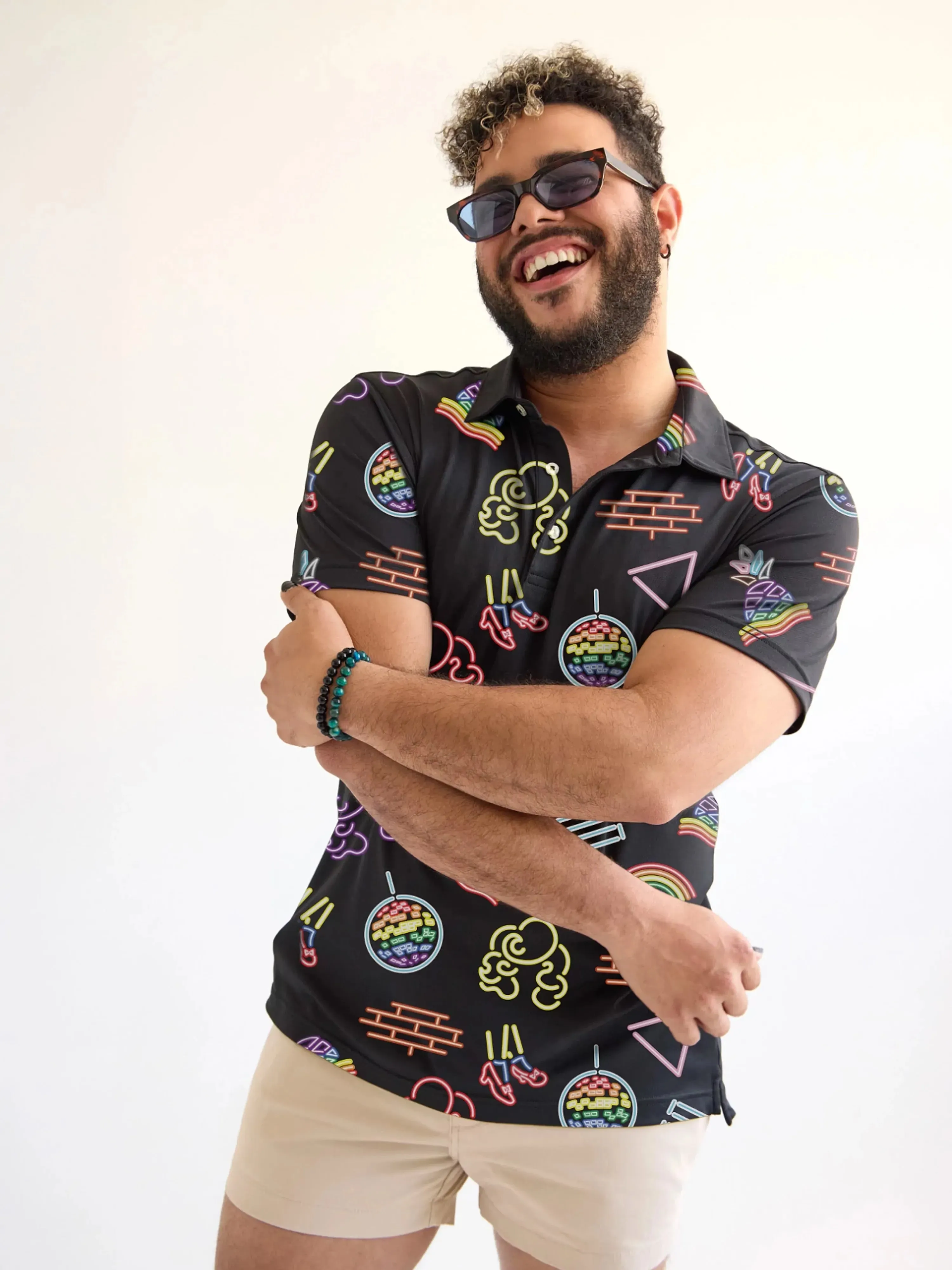 The Neon Pride (Performance Polo)