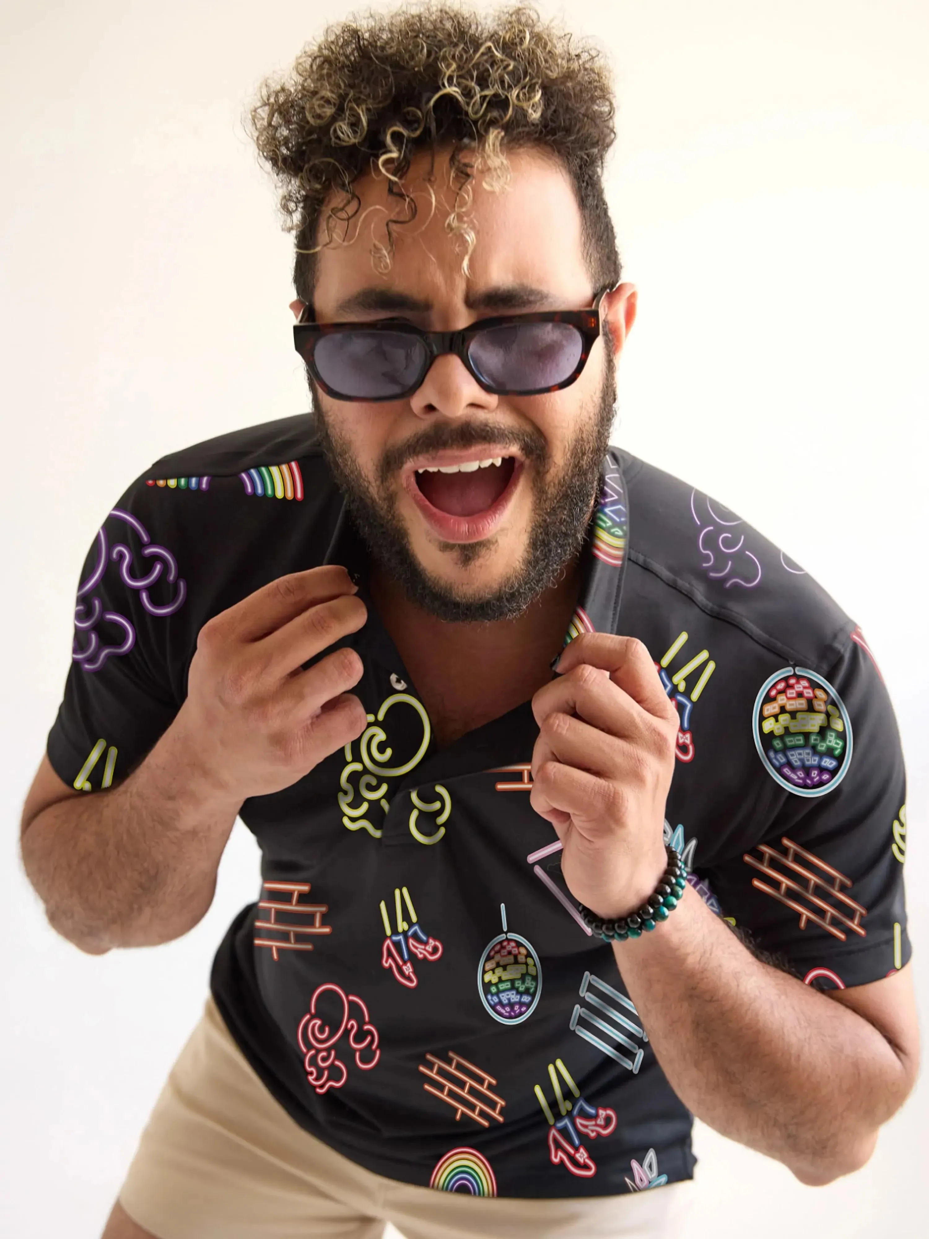 The Neon Pride (Performance Polo)