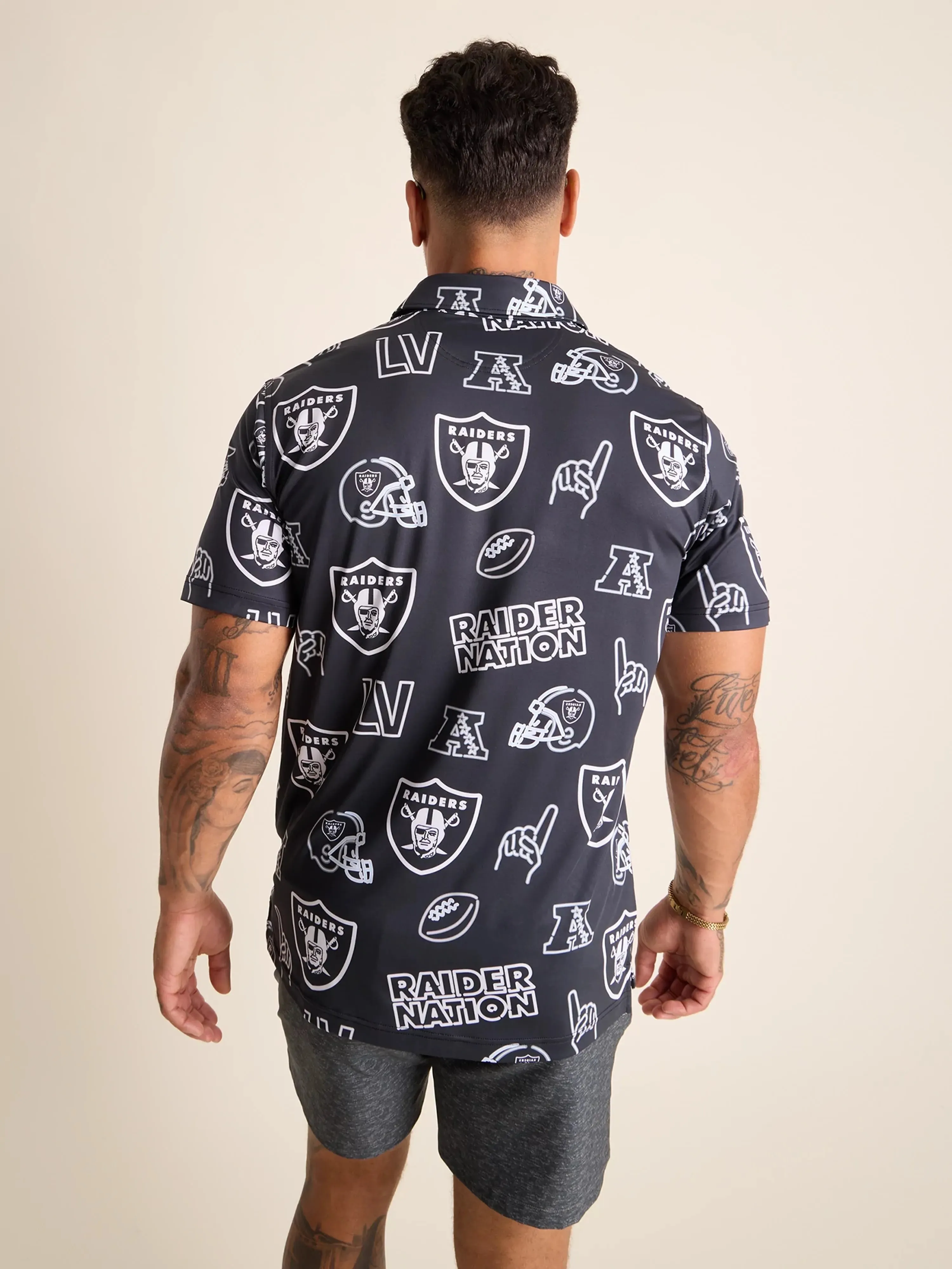 The Neon Raiders (NFL Performance Polo)